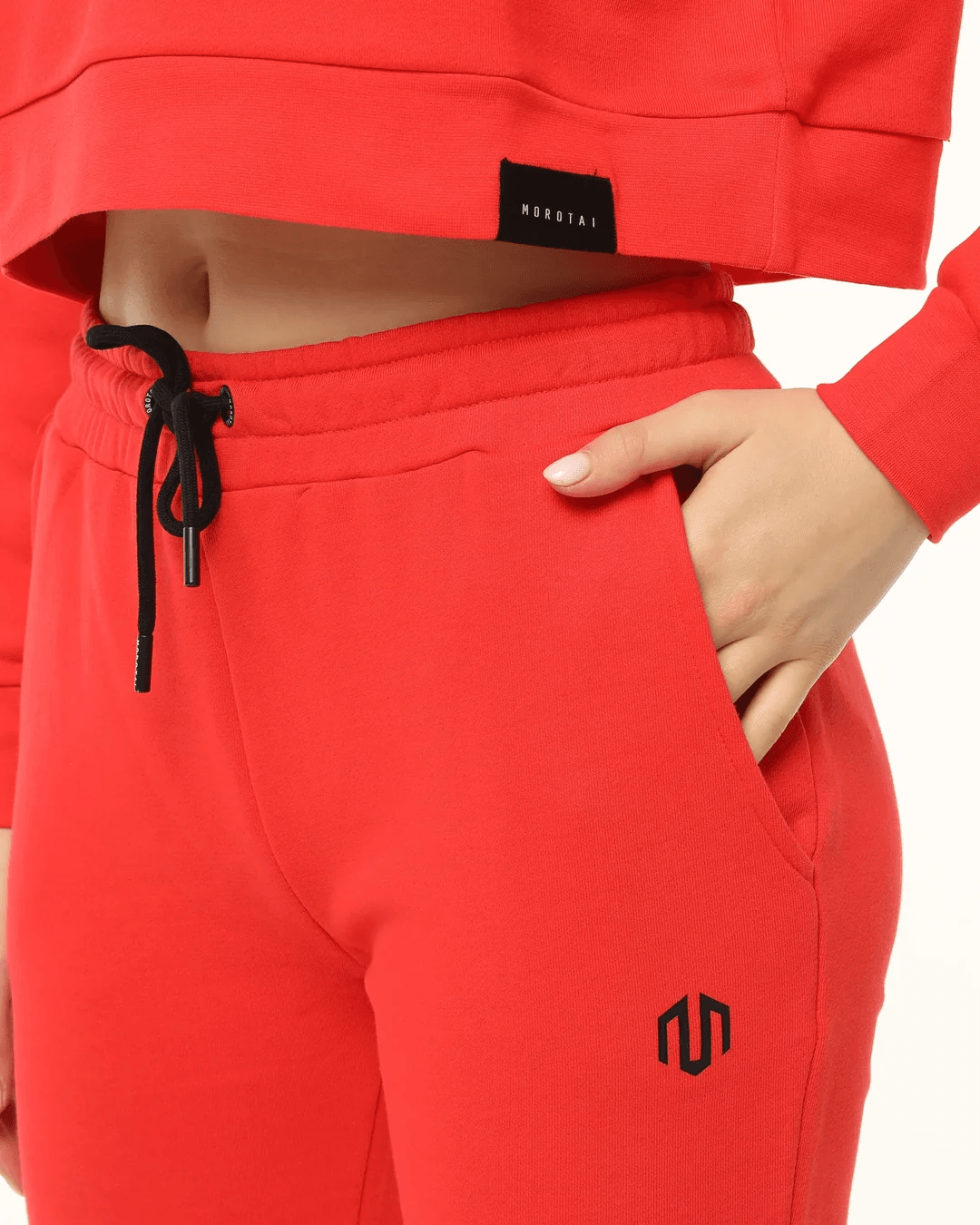 Women Relax Sweatpants - RED main variant image