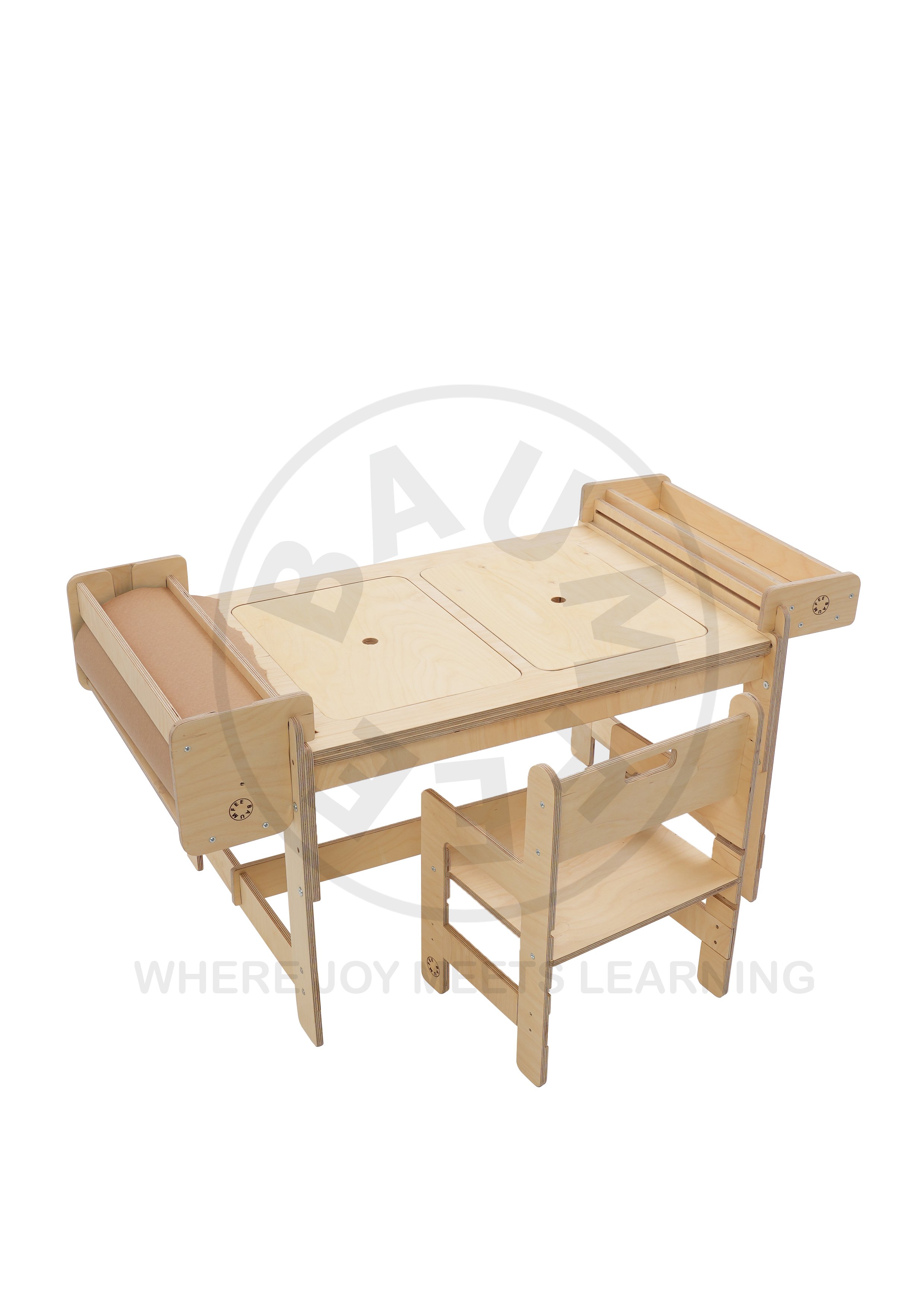 Baumfee  Juniperus Wooden Activity and Event Table