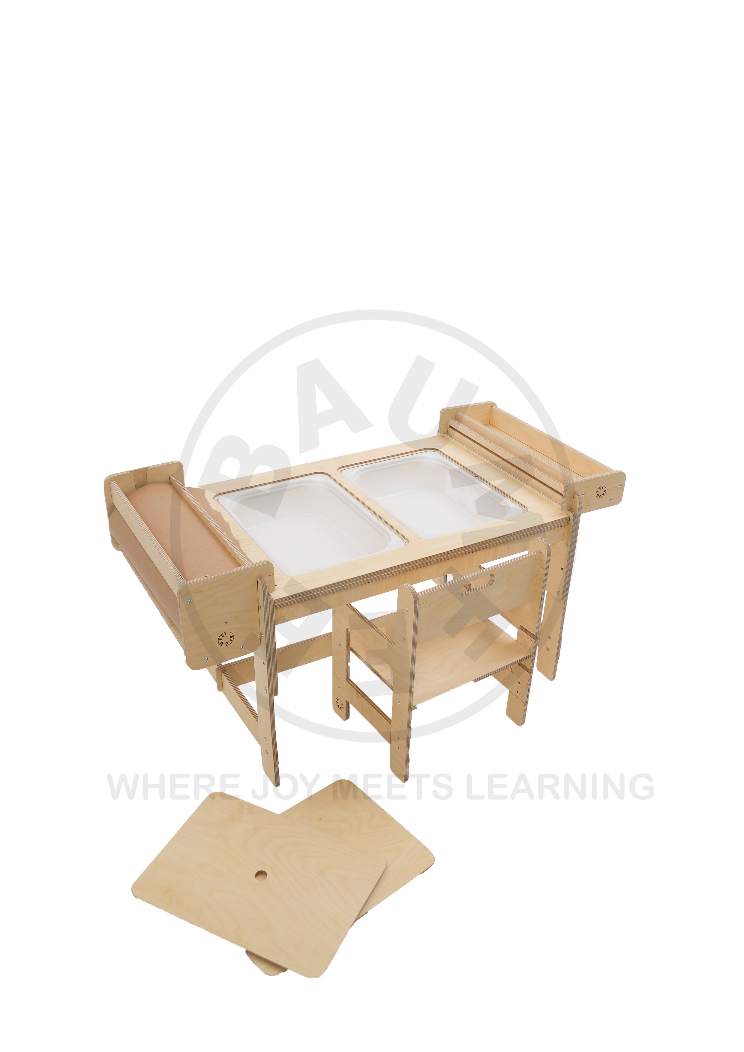 Baumfee  Juniperus Wooden Activity and Event Table