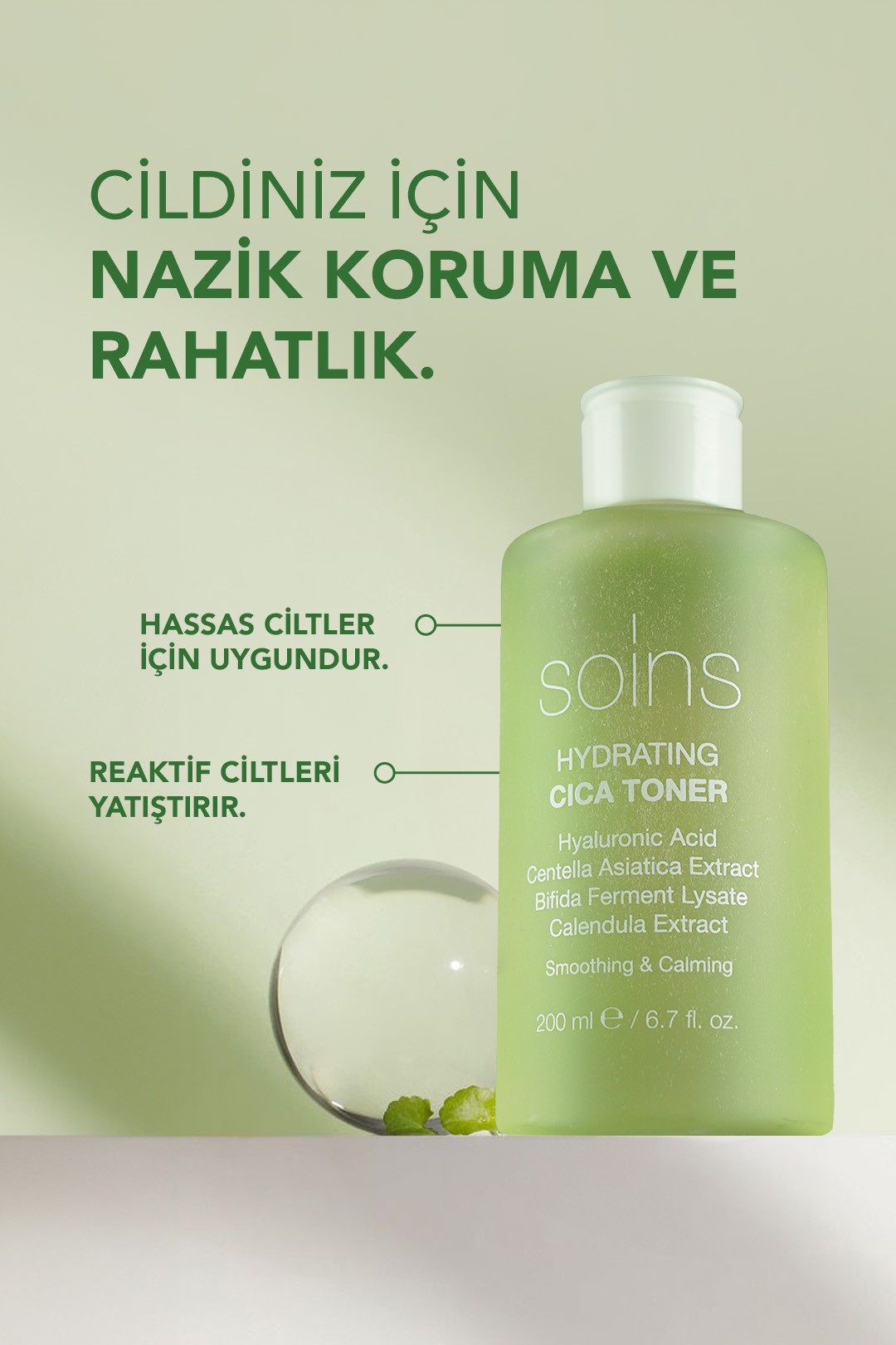 Hydrating Cica Toner 200Ml