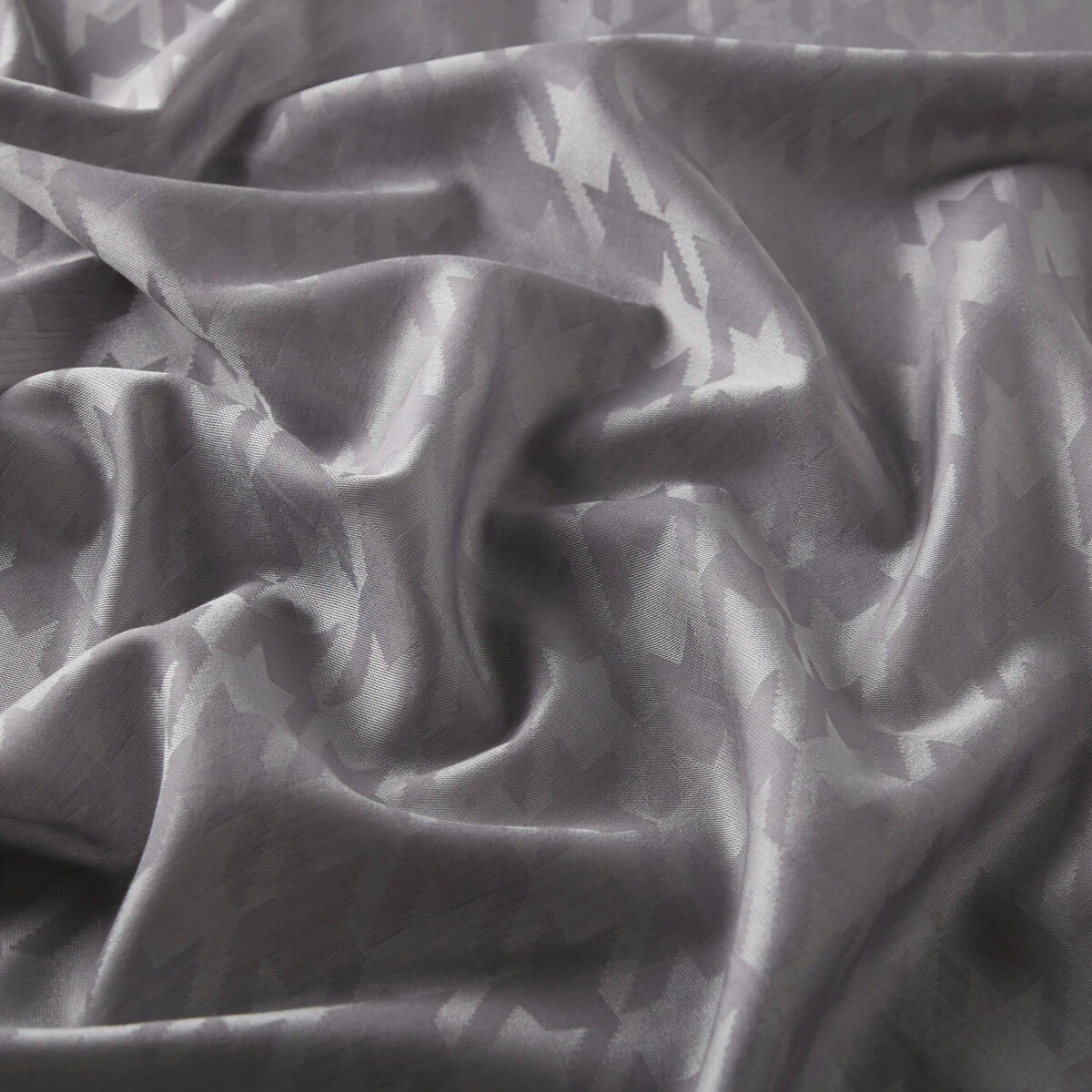 Kazayağı Desenli Pamuk İpek Şal