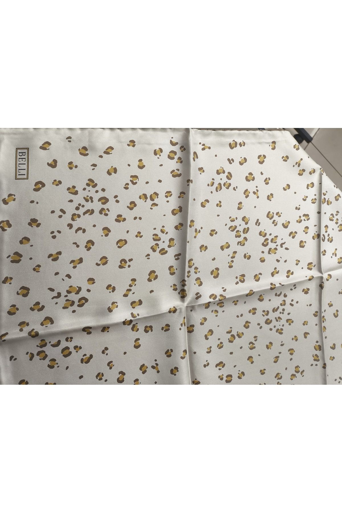 BELLİ Luxury Twill İpek Eşarp | 4126-37