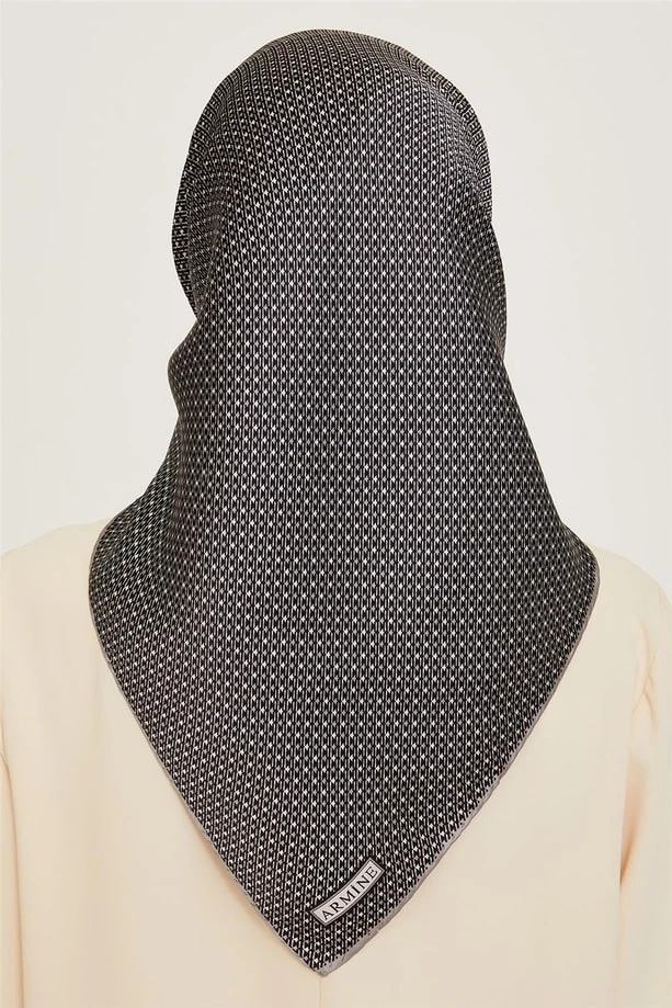 Tivil Ipek Eşarp 9210-31 Mavi Karışık Desen