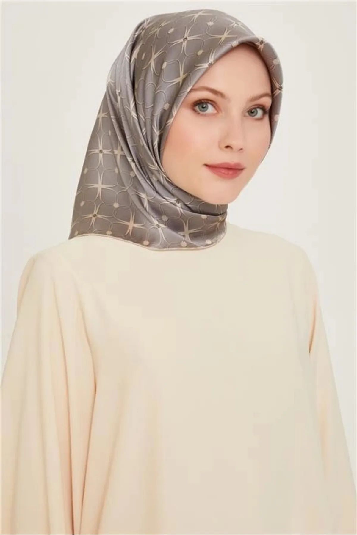 %100 Twill Ipek Eşarp 9207d01-50 image
