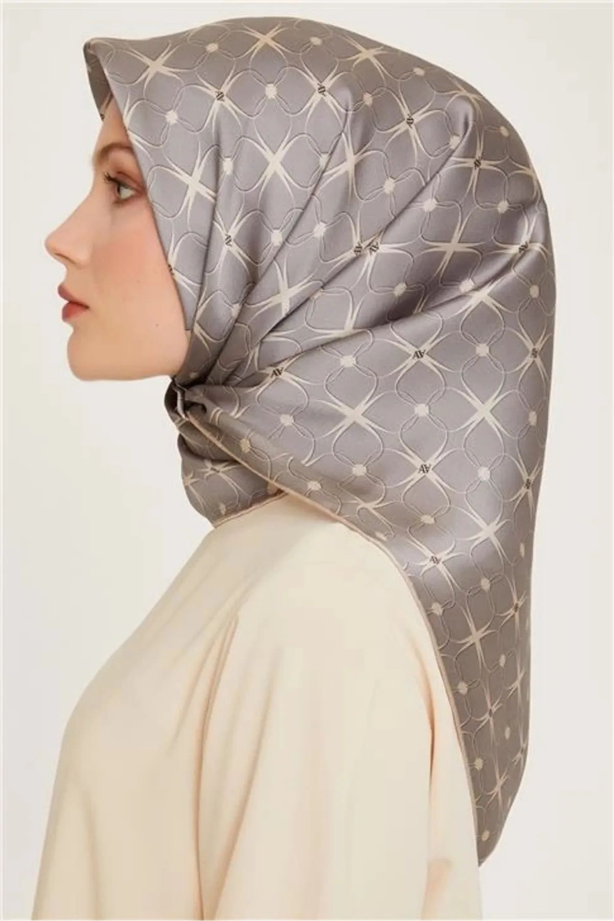%100 Twill Ipek Eşarp 9207d01-50