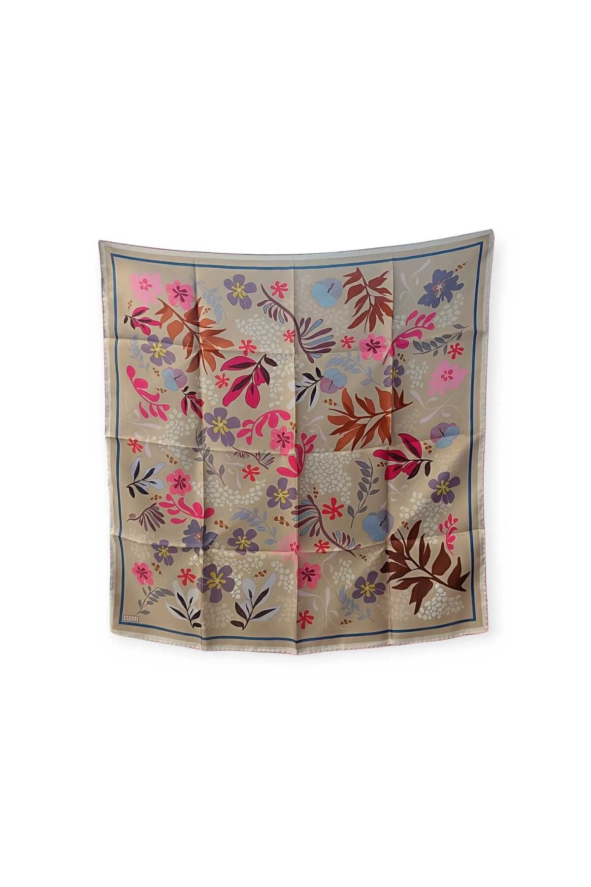 BELLİ Luxury Twill İpek Eşarp | 4043