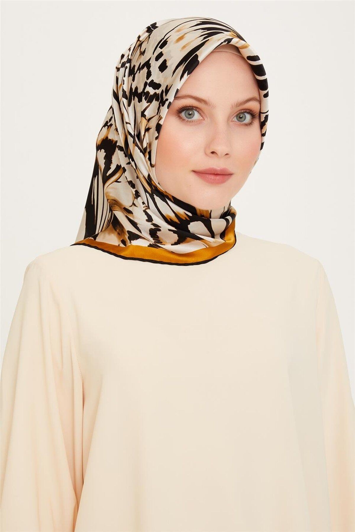 Twill Saf Ipek Eşarp 9256d 31