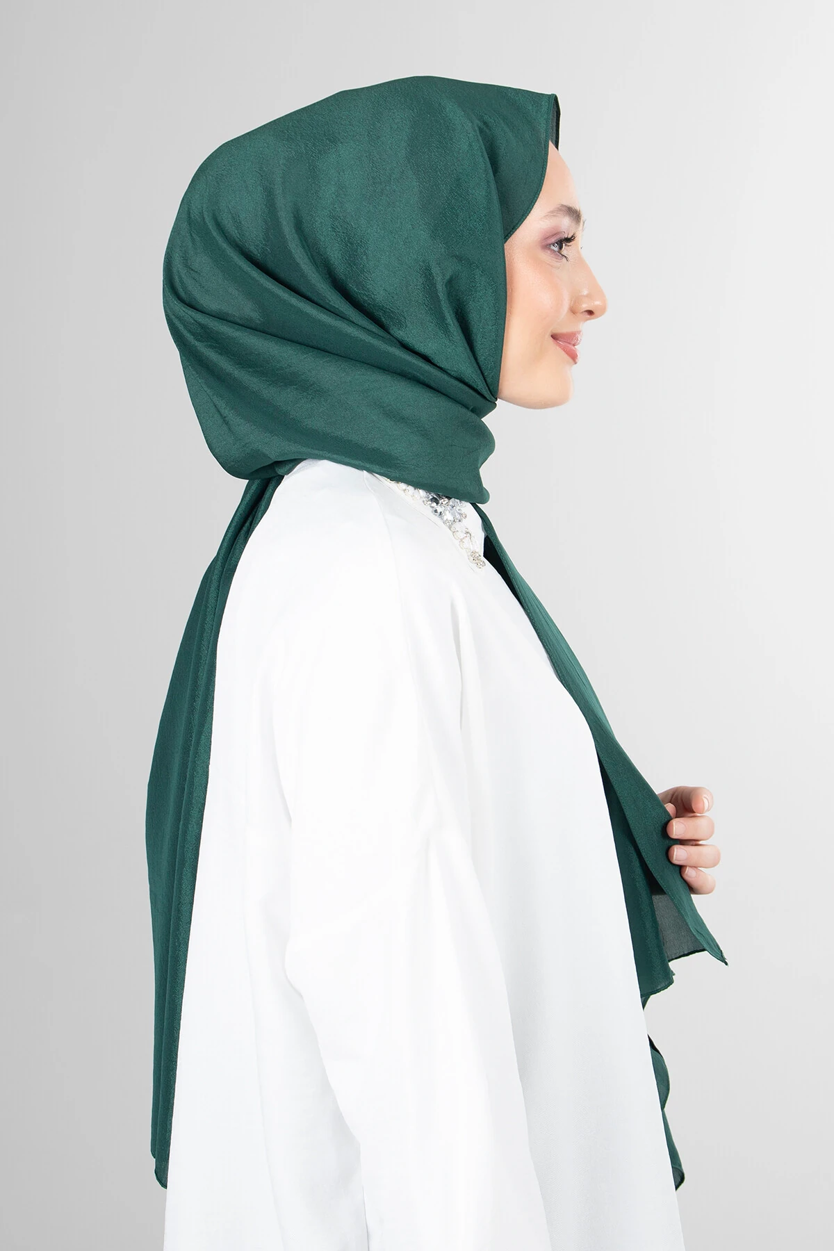 BRİSA VUAL ŞAL - zümrüt image