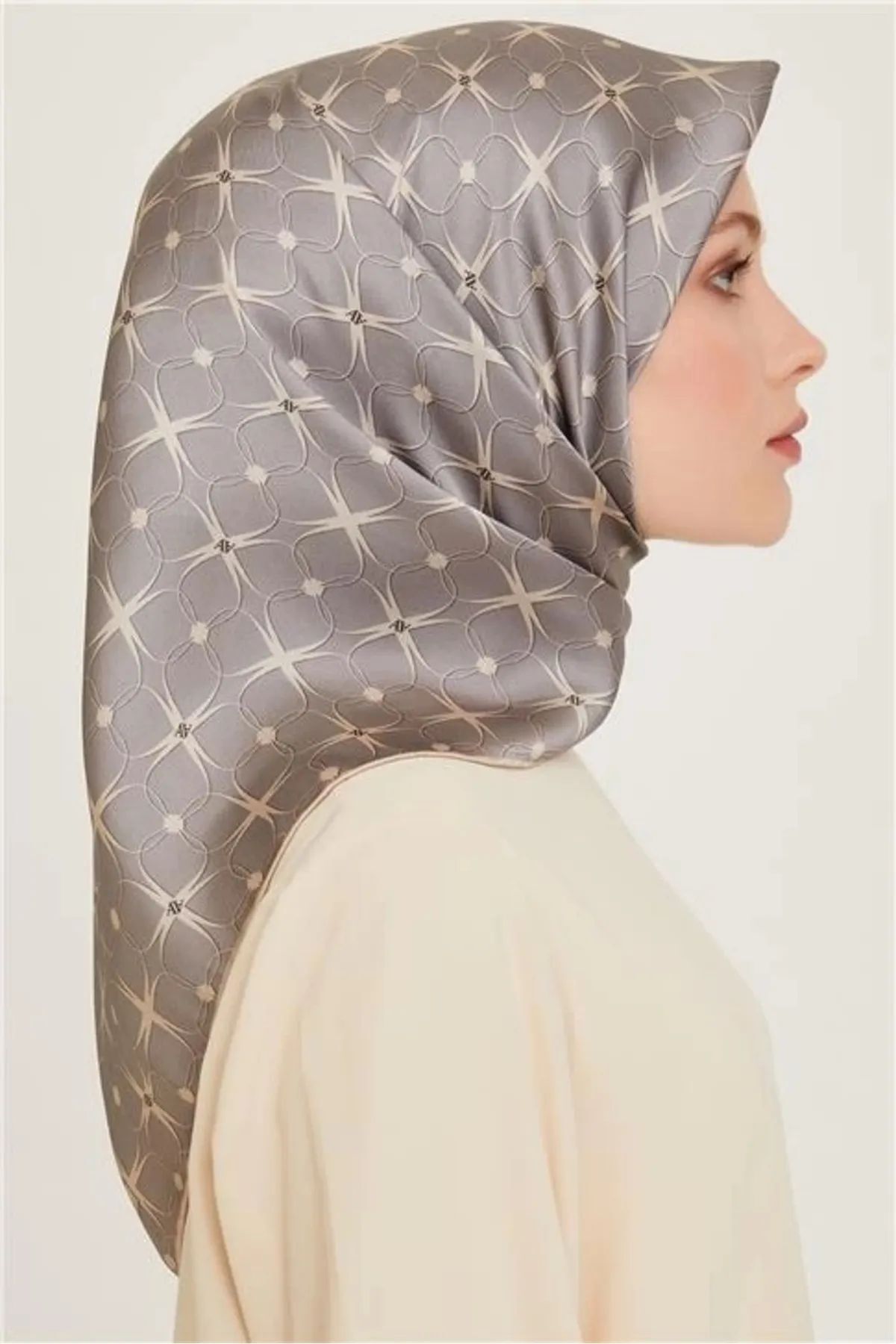 %100 Twill Ipek Eşarp 9207d01-50