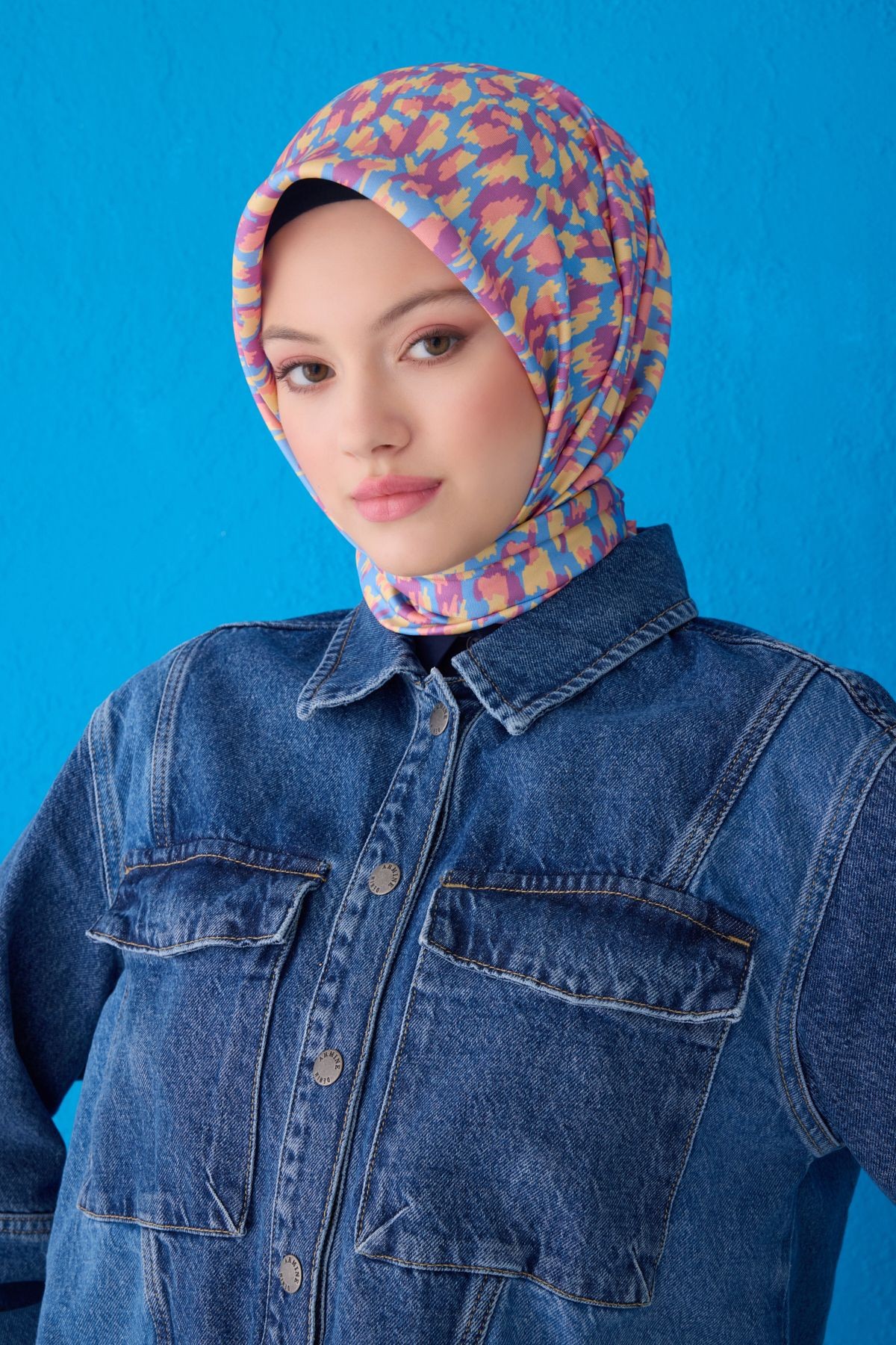 BELLİ SAF İPEK EŞARP 4103D (TWİLL)-35