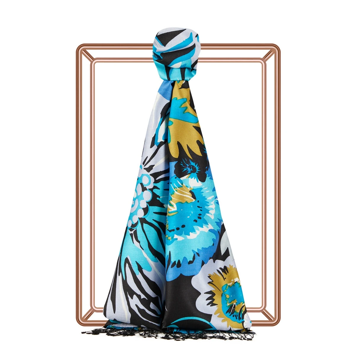 Nihavent Desenli İpek Şal main variant image