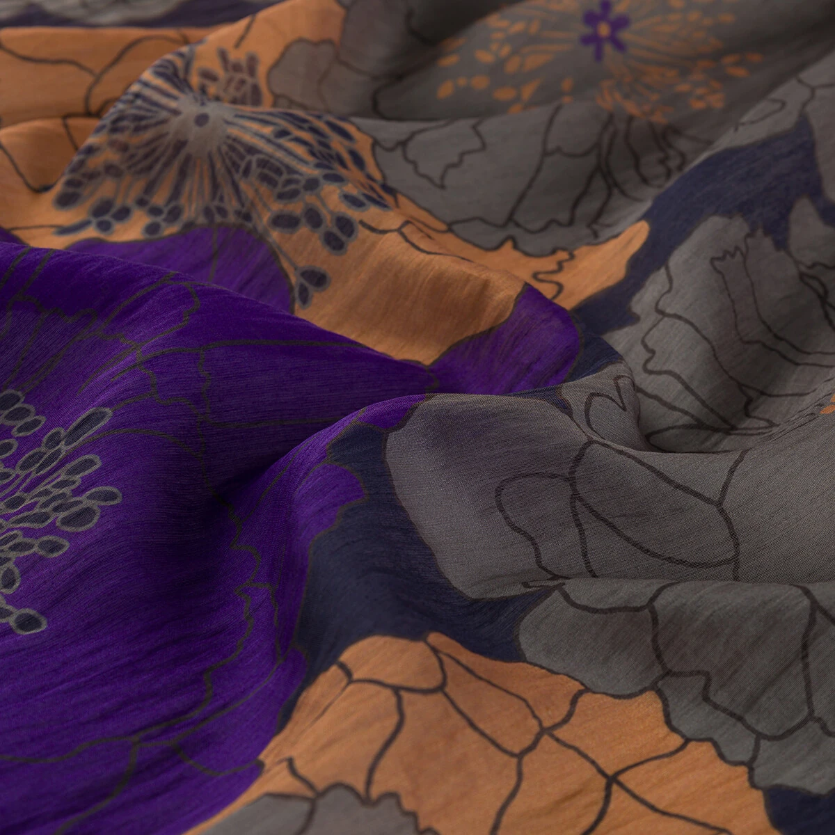 Ortanca Sepeti Tensoft Şal