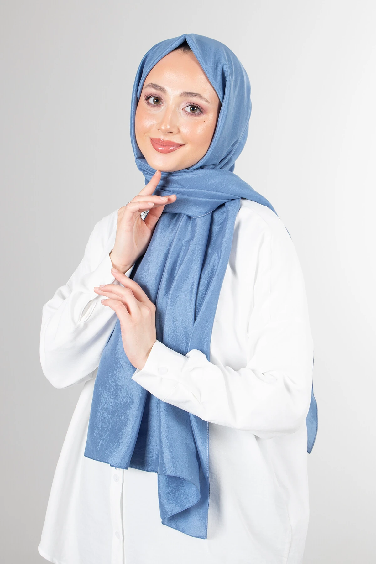 BRİSA VUAL ŞAL - mavi image