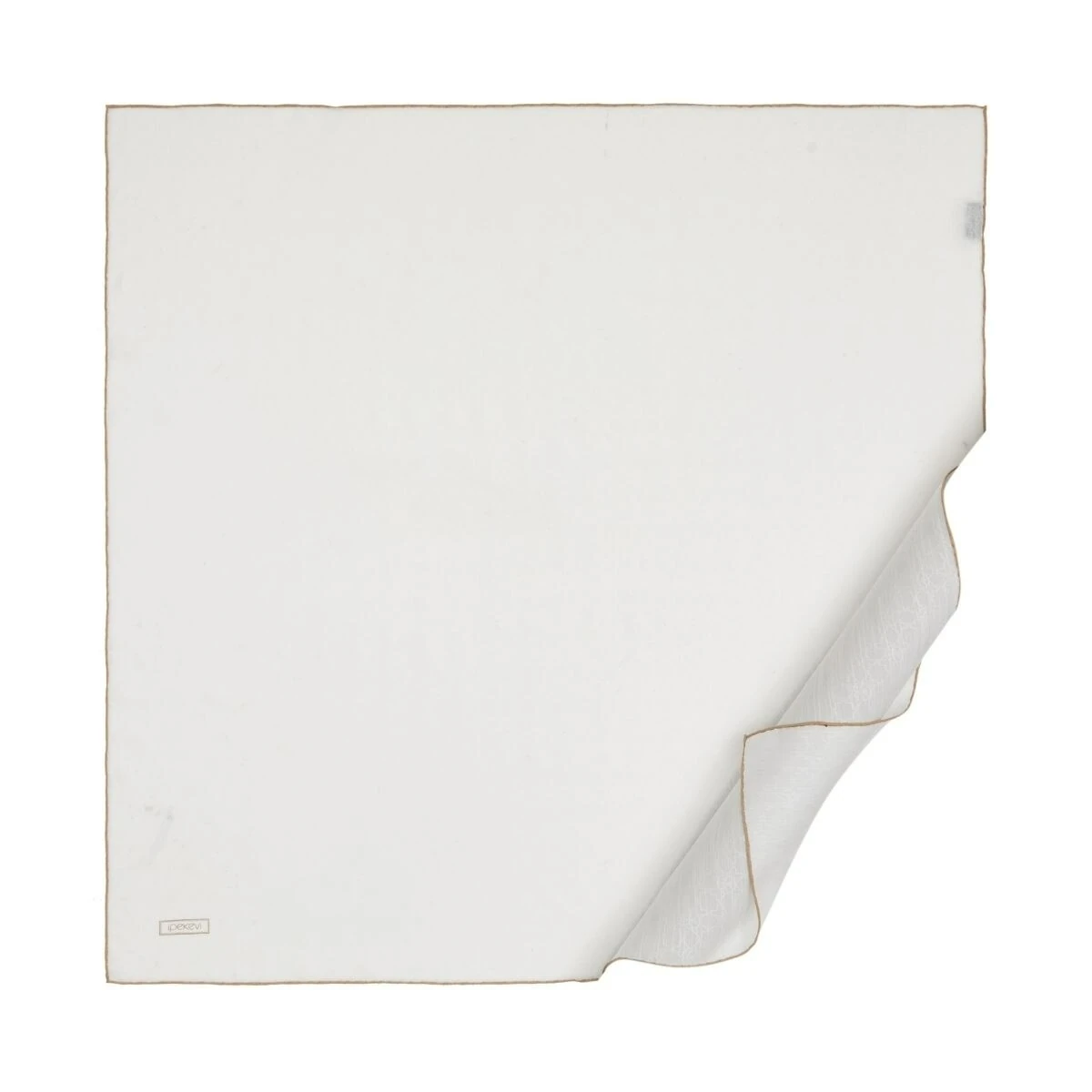 İPEKEVİ MONOGRAM 4 MEVSİM EŞARP - 4358 - beyaz image