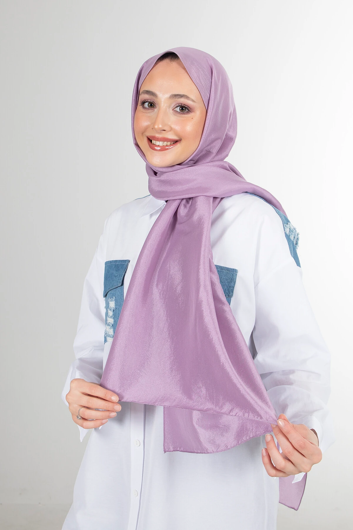 BRİSA VUAL ŞAL - leylak image