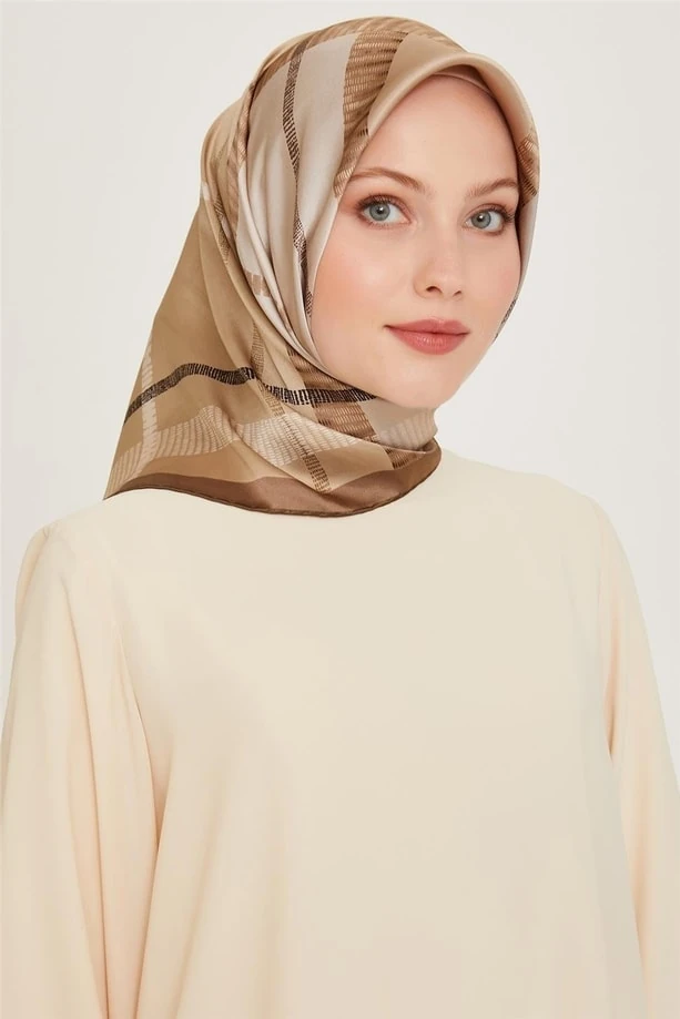 Twill Saf Ipek Eşarp 9206 - 9 image