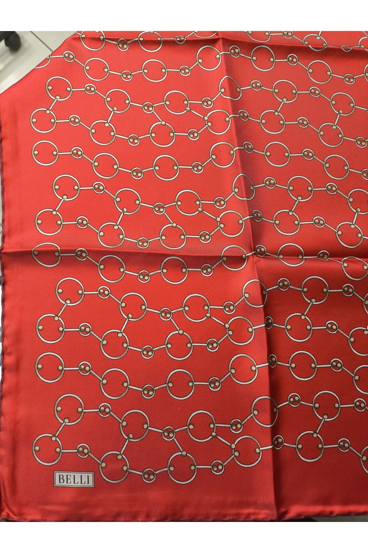 BELLİ Luxury Twill İpek Eşarp | 4109-85