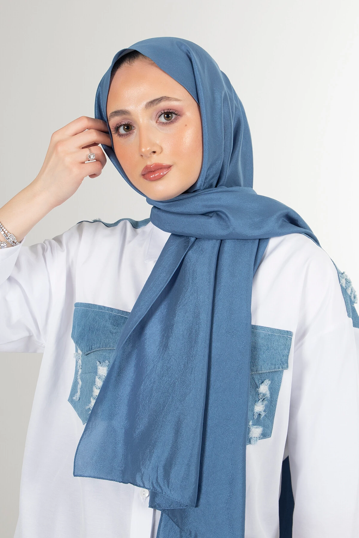 BRİSA VUAL ŞAL - İNDİGO image