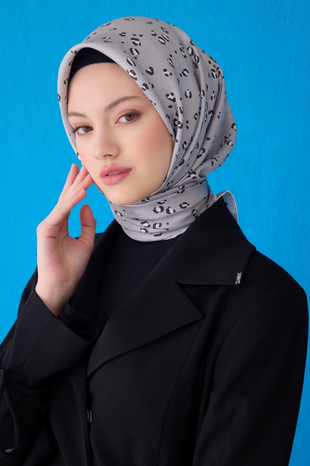 BELLİ SAF İPEK EŞARP 4126D (TWİLL)-30