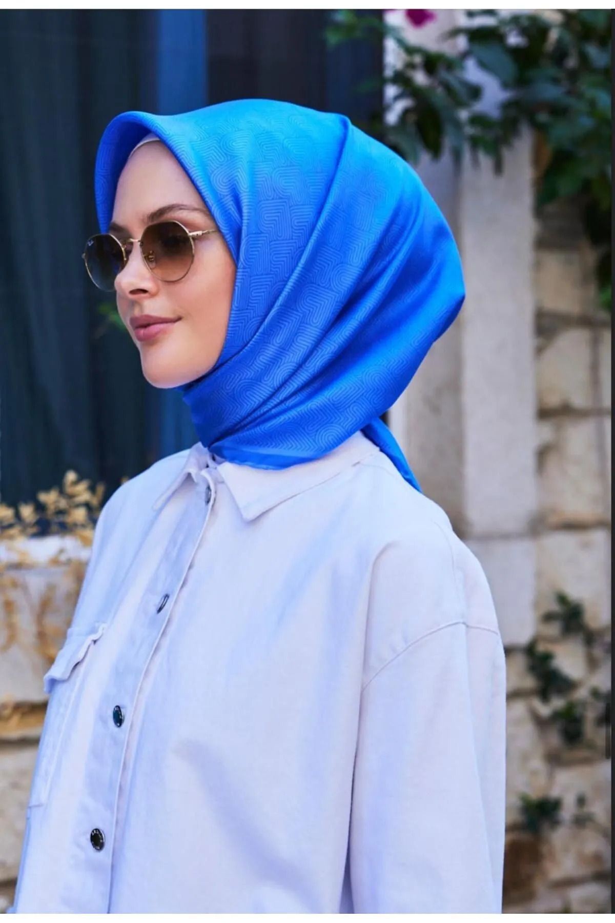 BELLİ Luxury Twill İpek Eşarp | 4055