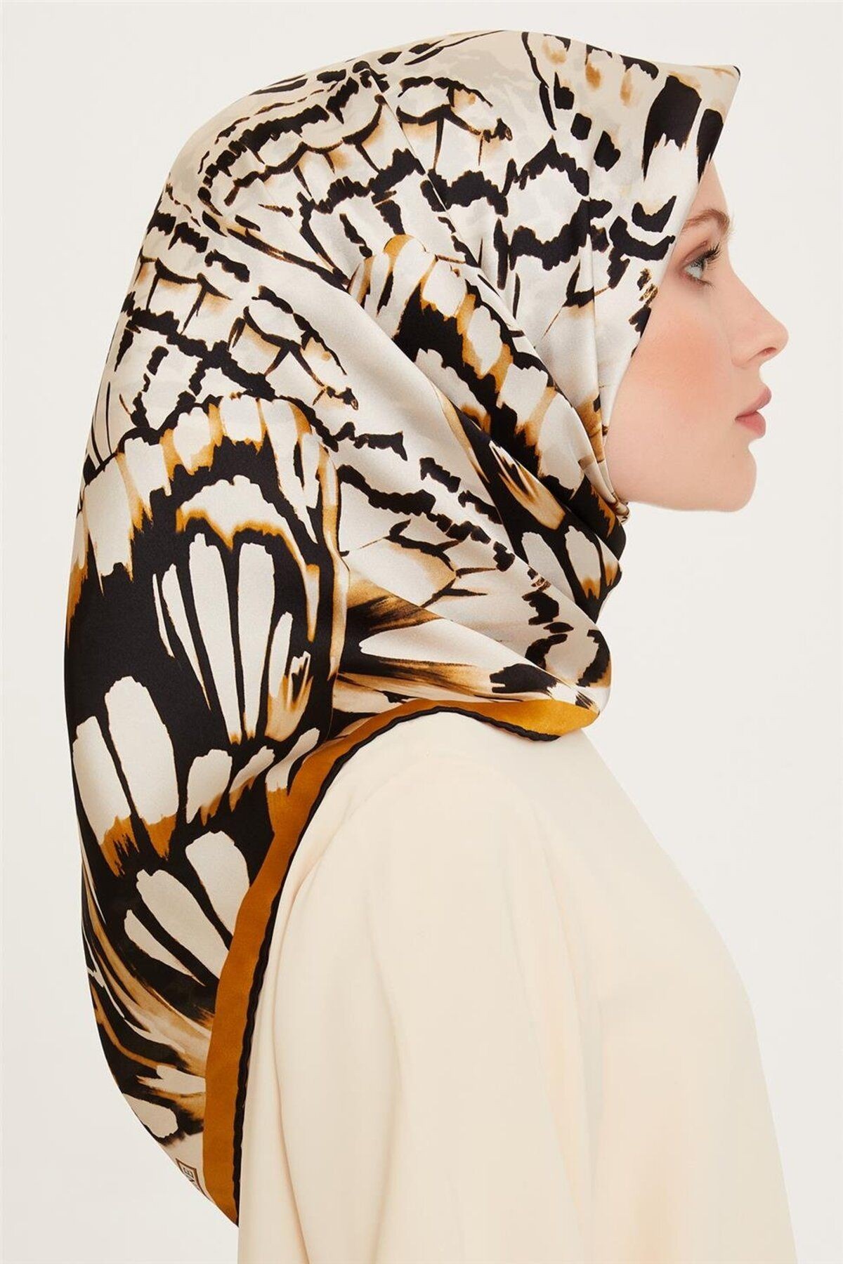 Twill Saf Ipek Eşarp 9256d 31