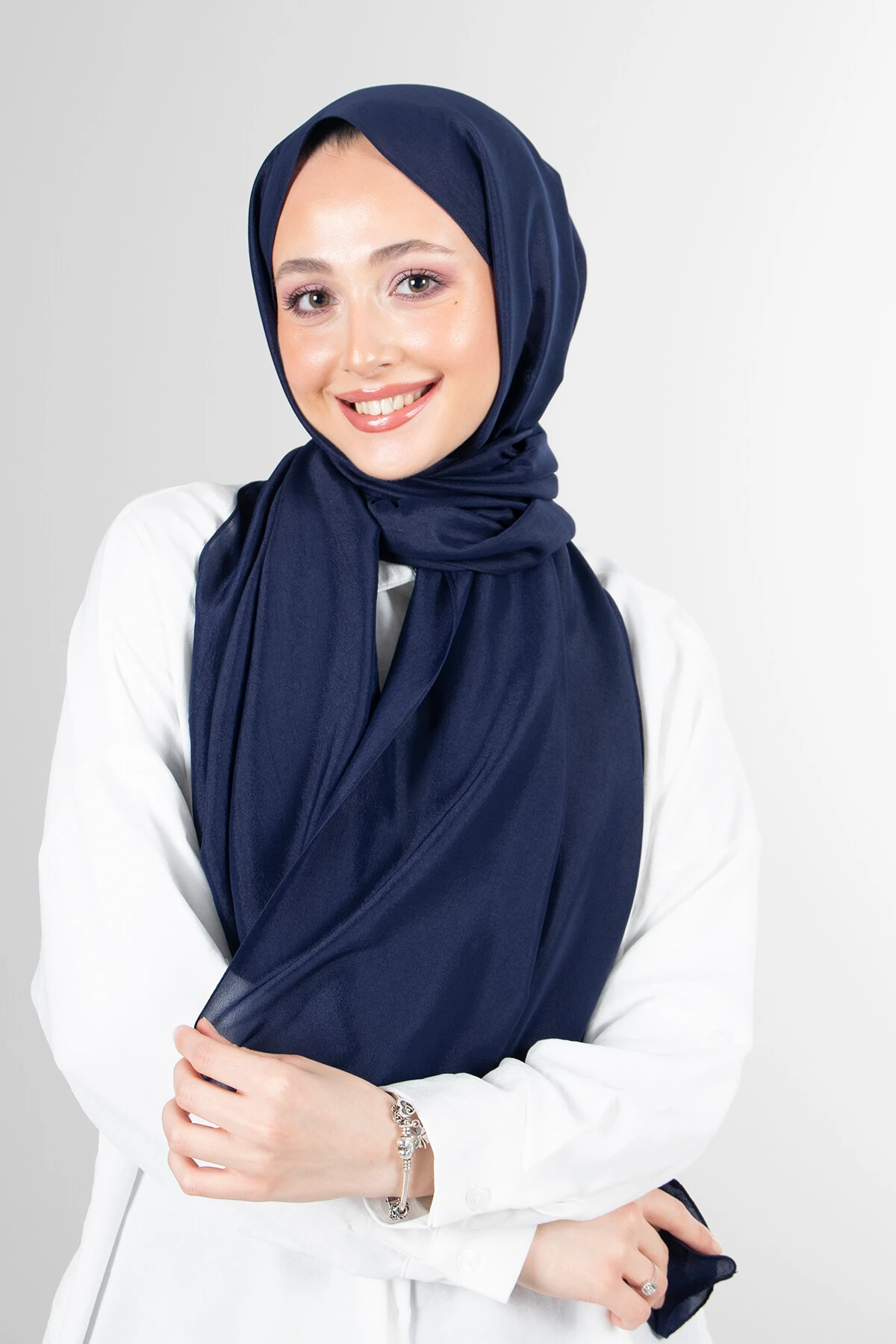 BRİSA VUAL ŞAL - lacivert image