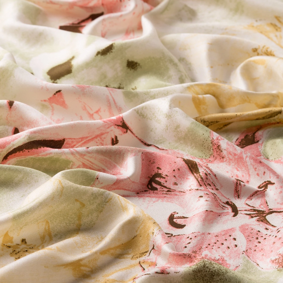 Melankoli Desenli İpek Şal