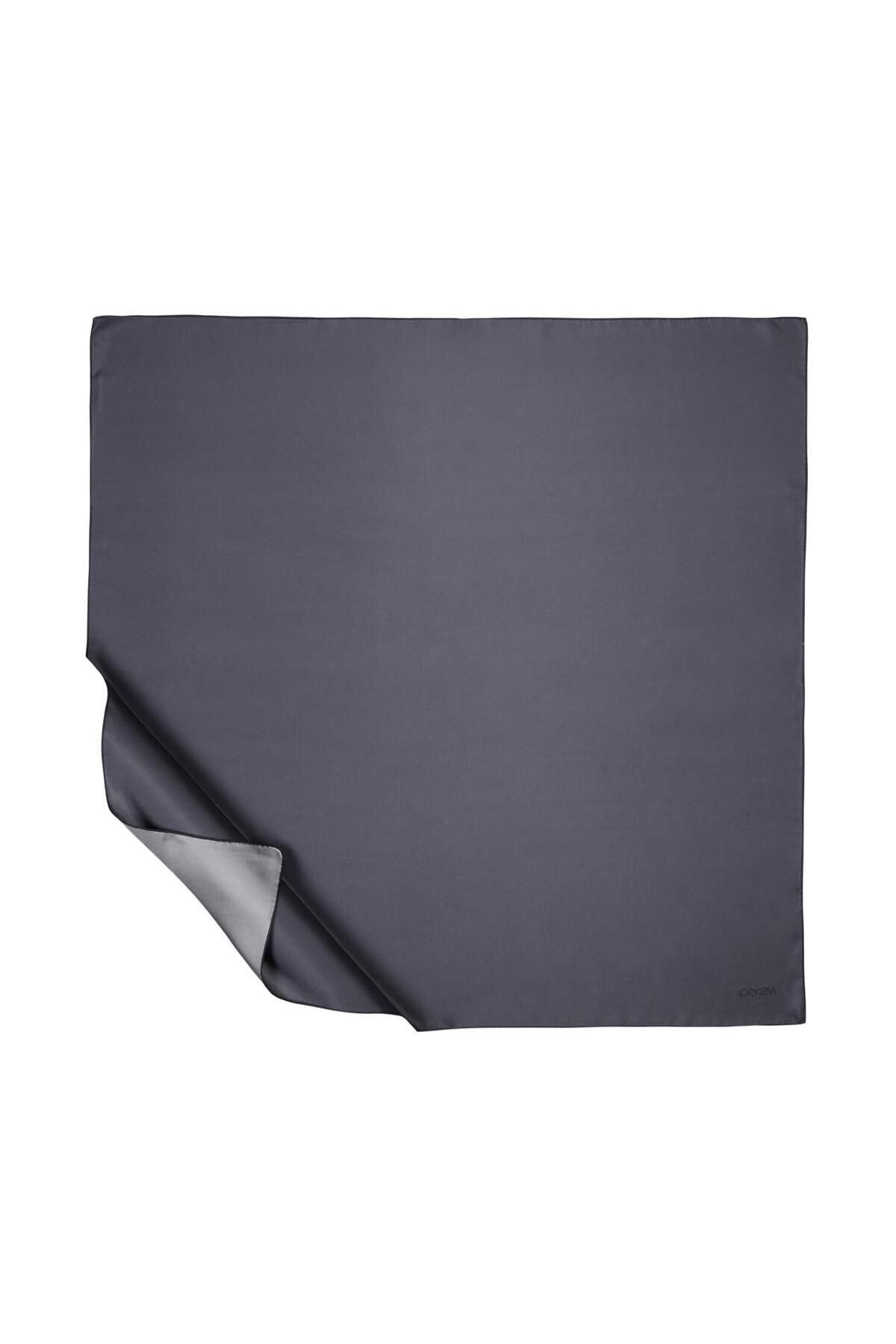 Düz Twill Ipek Eşarp - Leylak