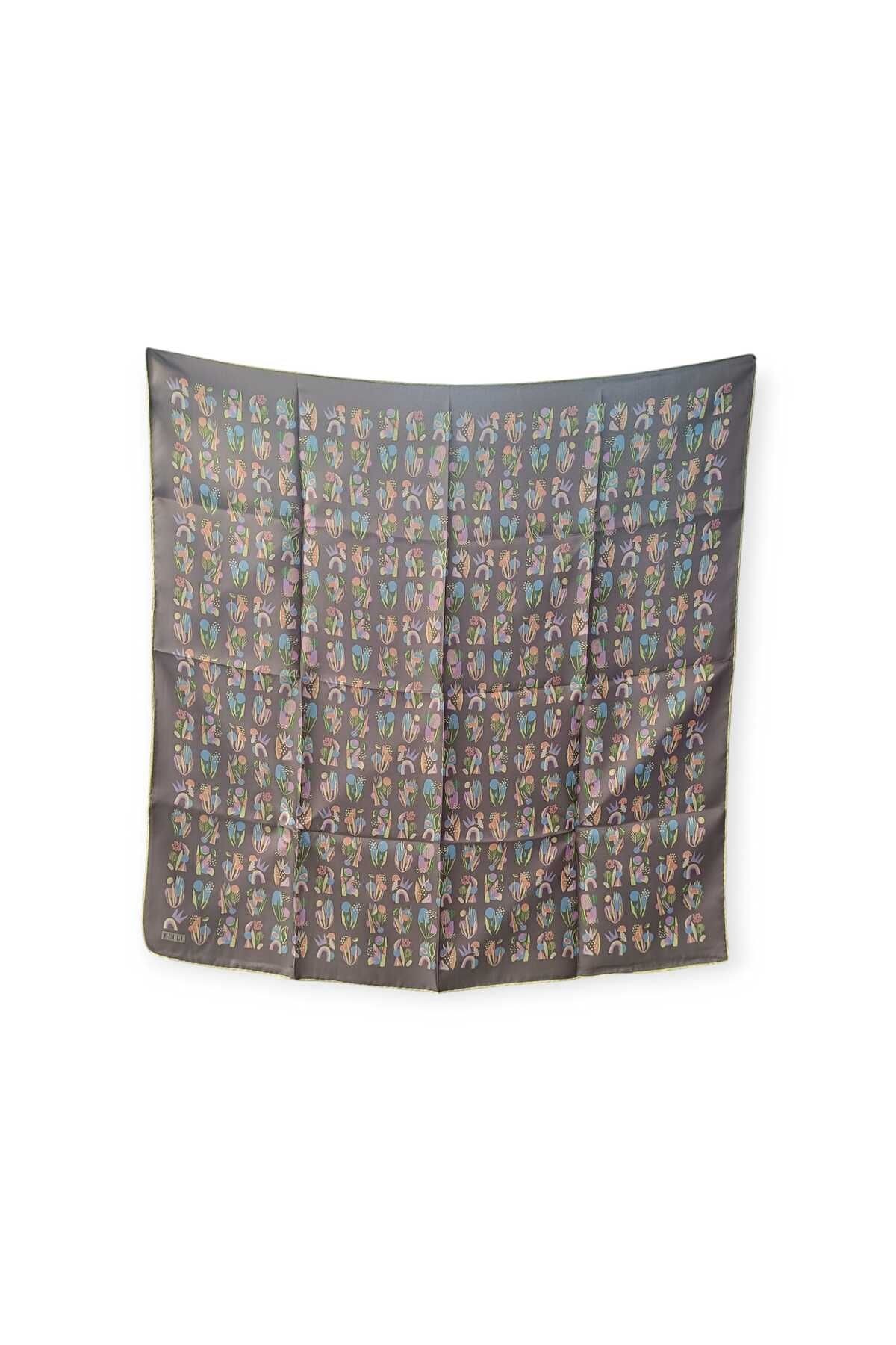BELLİ Luxury Twill İpek Eşarp | 4057
