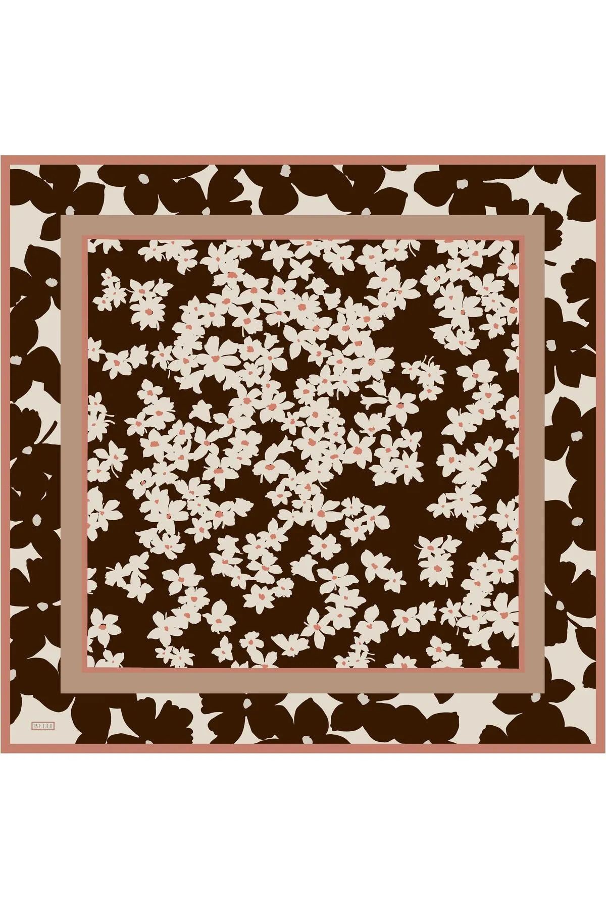 BELLİ Luxury Twill İpek Eşarp | 4044