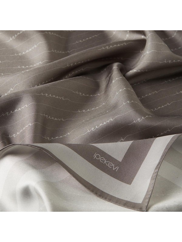 Ipekevi Twill Ipek Eşarp - Çizgili Signature/01137
