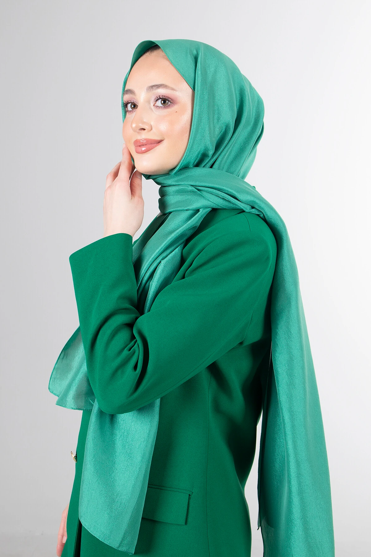 BRİSA VUAL ŞAL - yeşil image