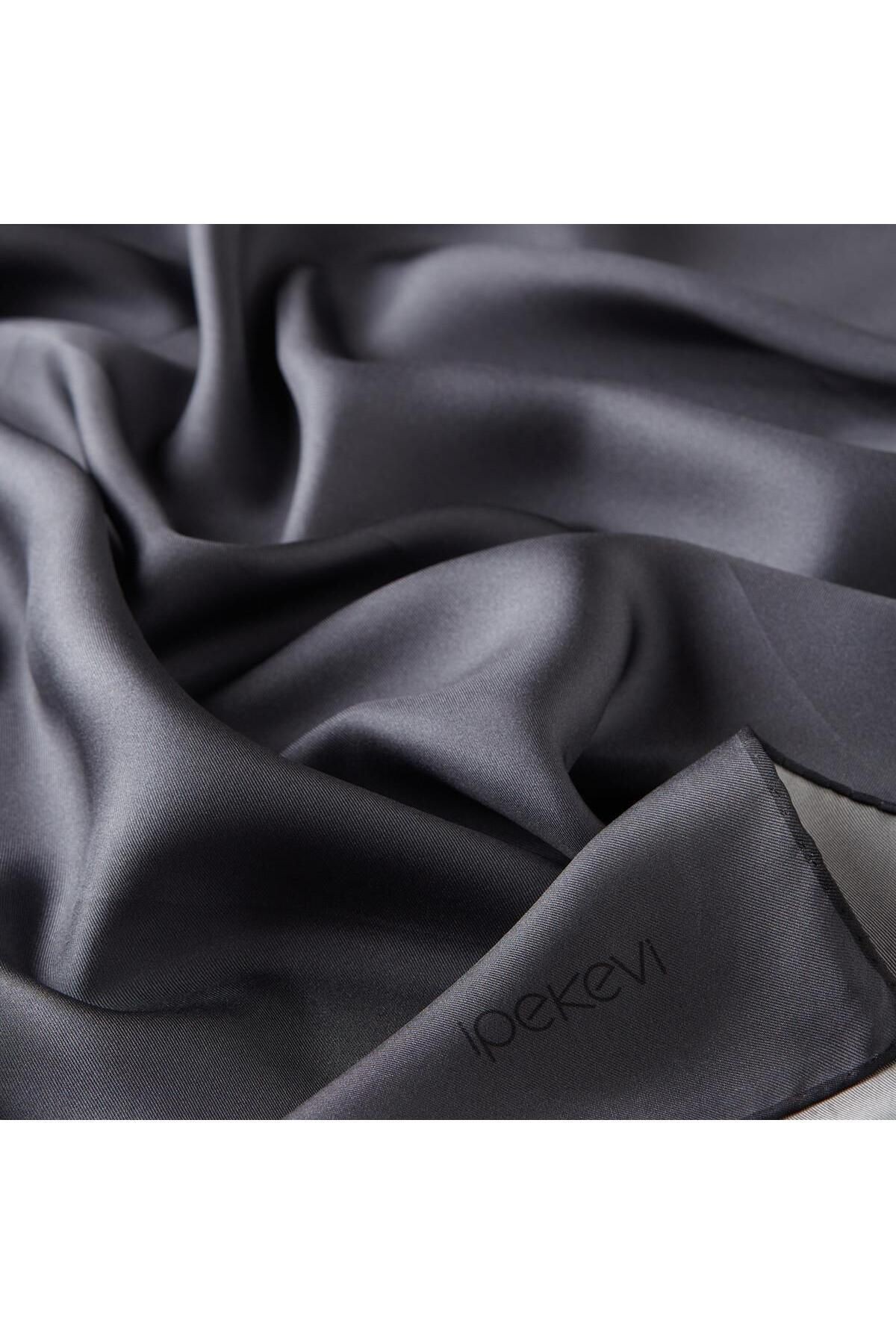 Düz Twill Ipek Eşarp - Leylak