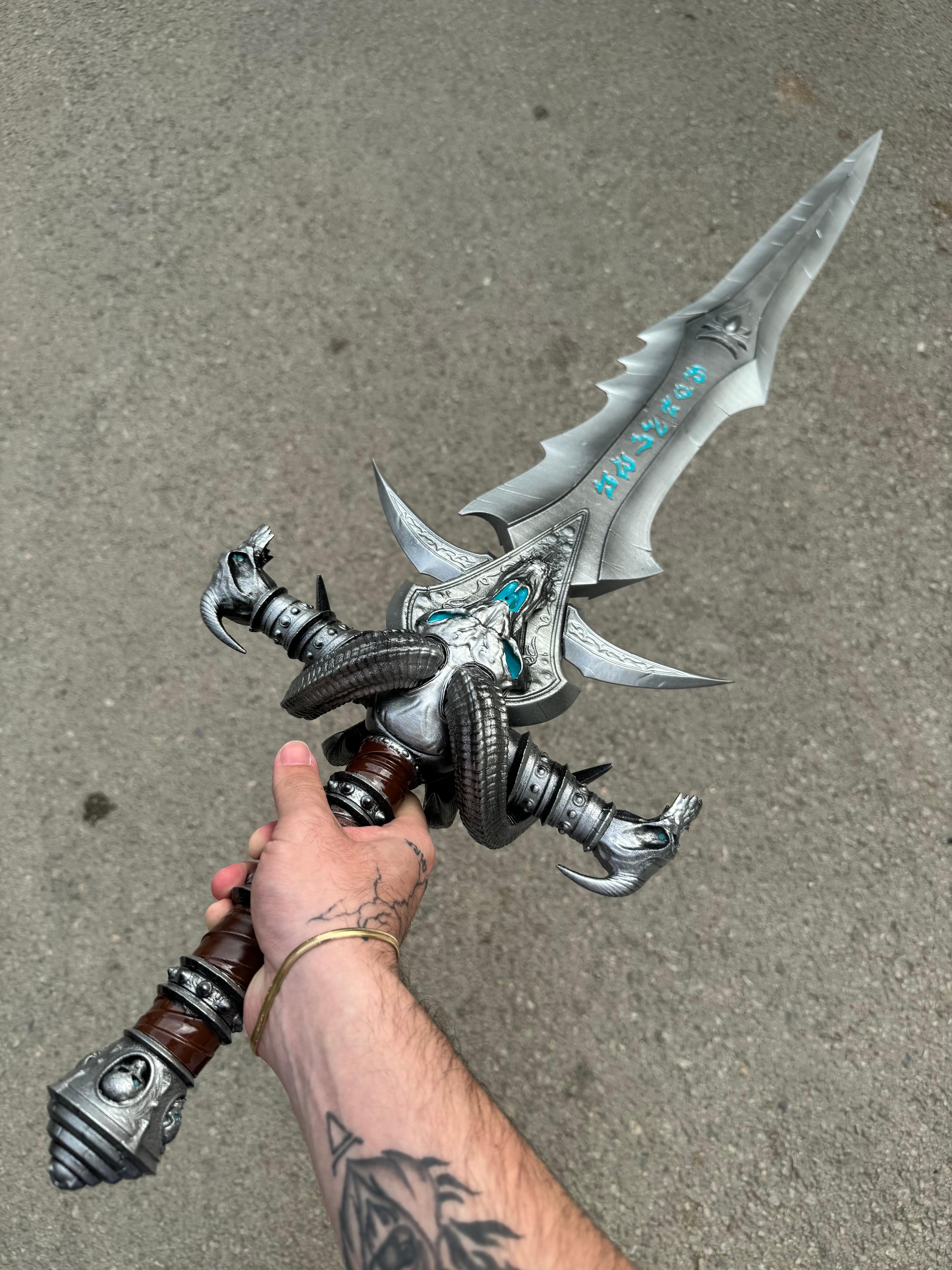 World Of Warcraft Lich King Frostmourne v3 120 cm Arthas Kılıç 