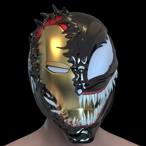 Ön Sipariş Iron Man x Venom Maske