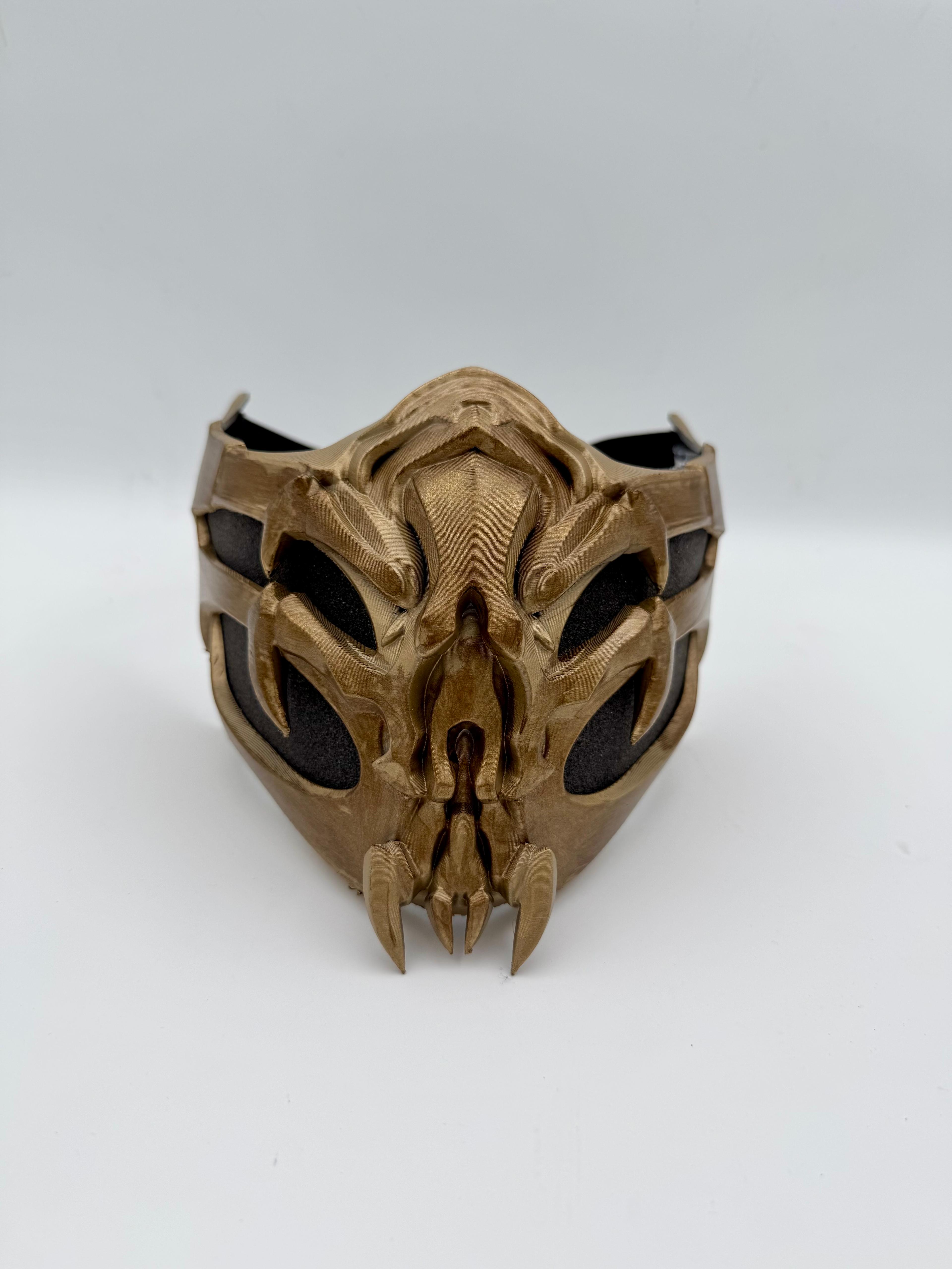 Mortal Kombat Scorpion Maske