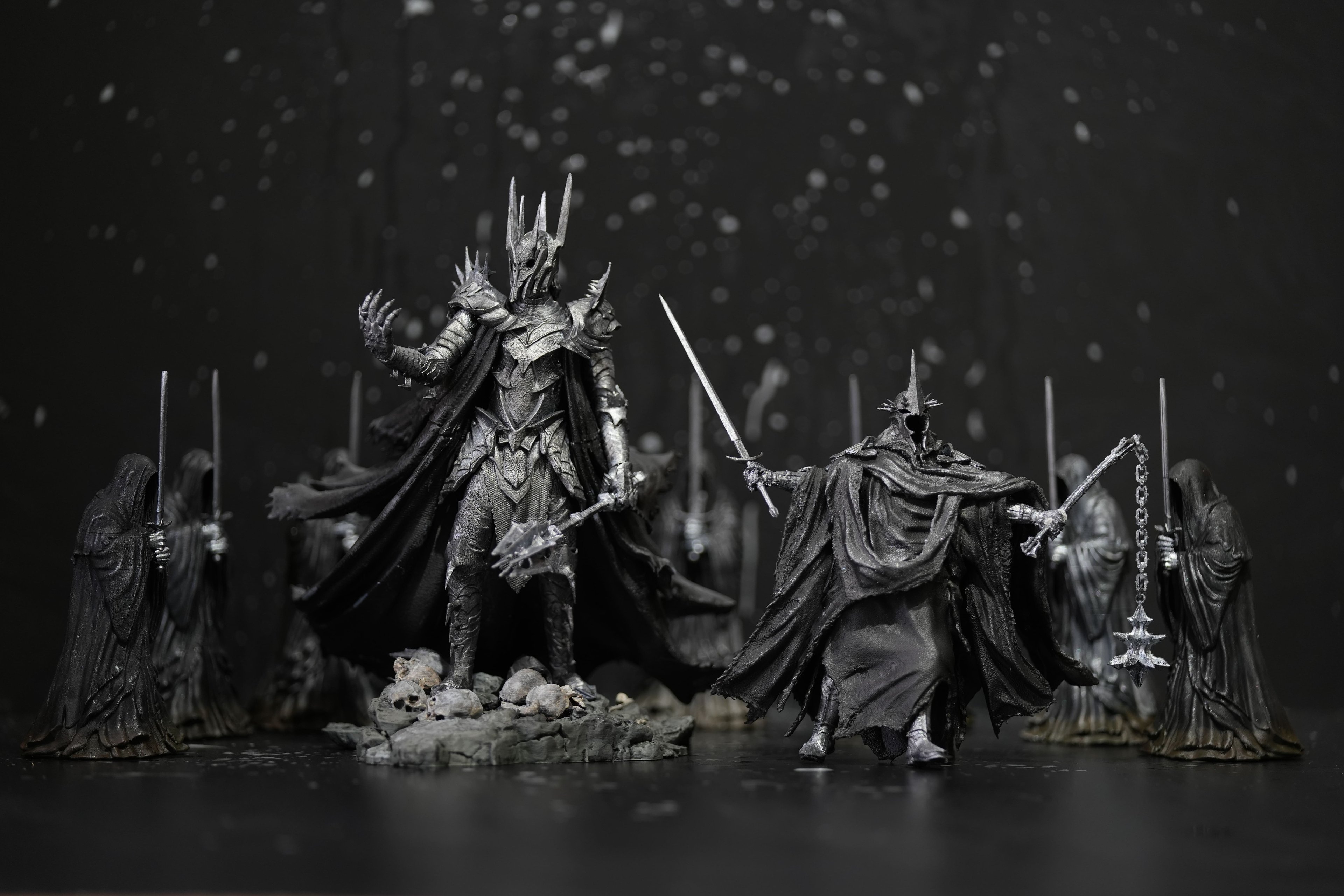 Yüzüklerin Efendisi 1 Sauron 1 Witch King 8 Nazgul