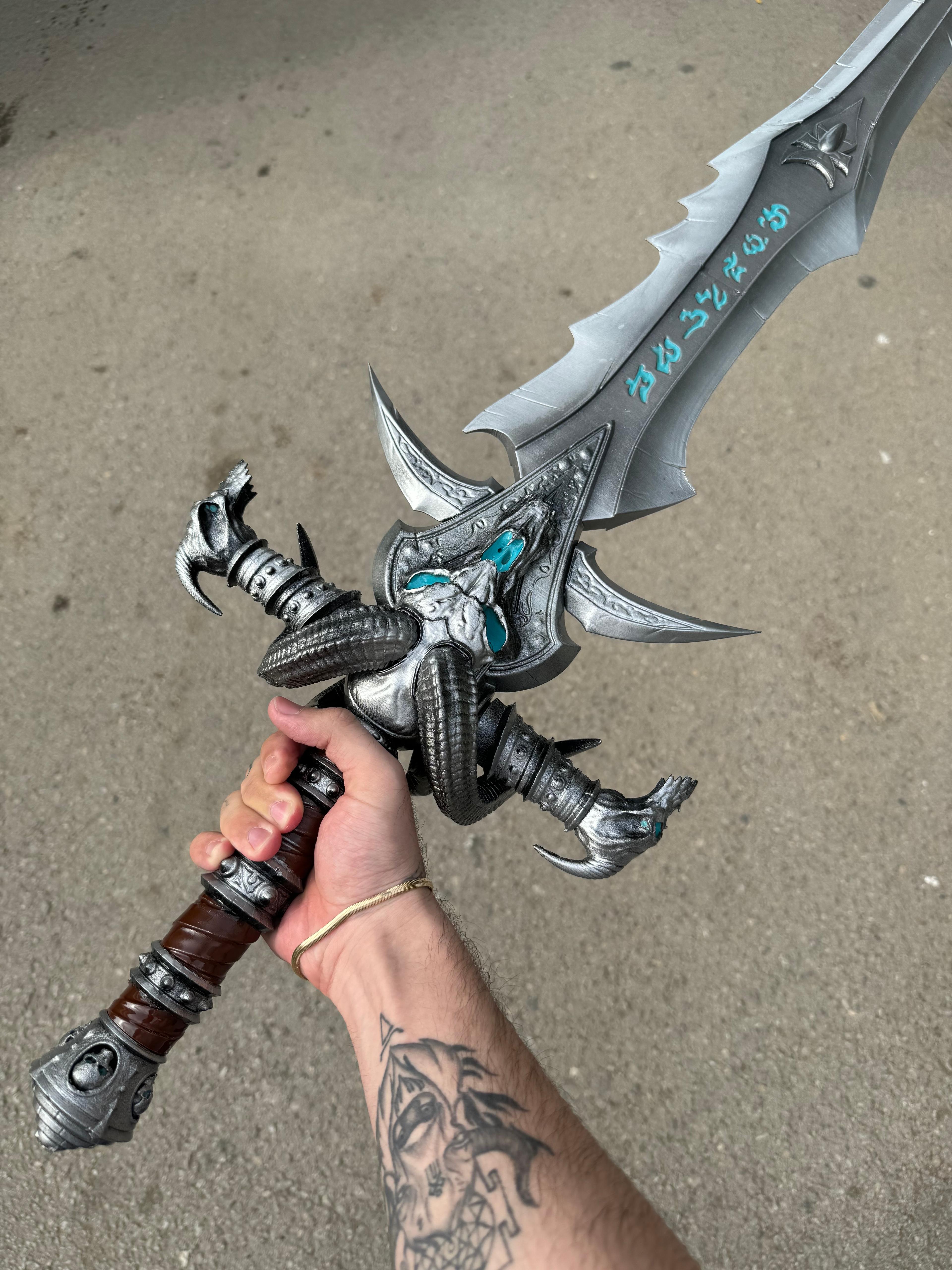 World Of Warcraft Lich King Frostmourne v3 120 cm Arthas Kılıç 