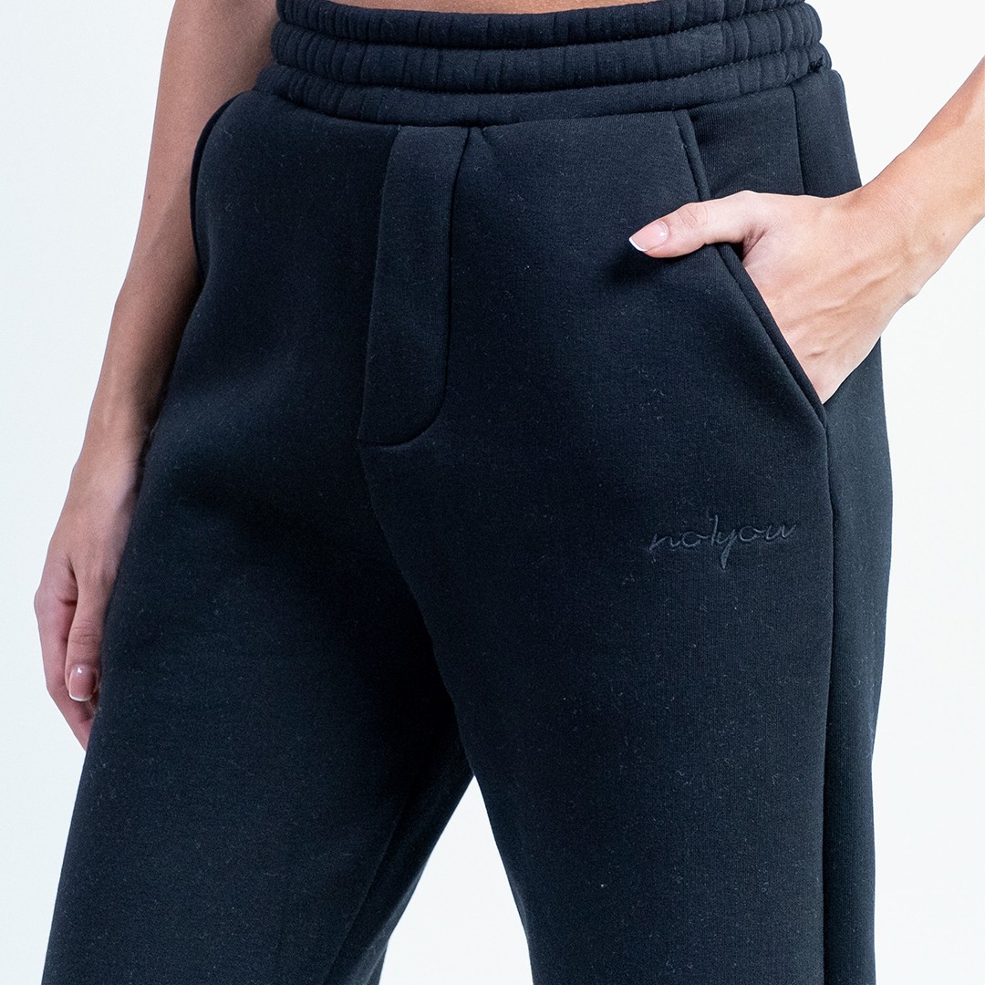 Beli Bağcıklı Şardonlu %100 Pamuk Unisex Jogger Pantolon