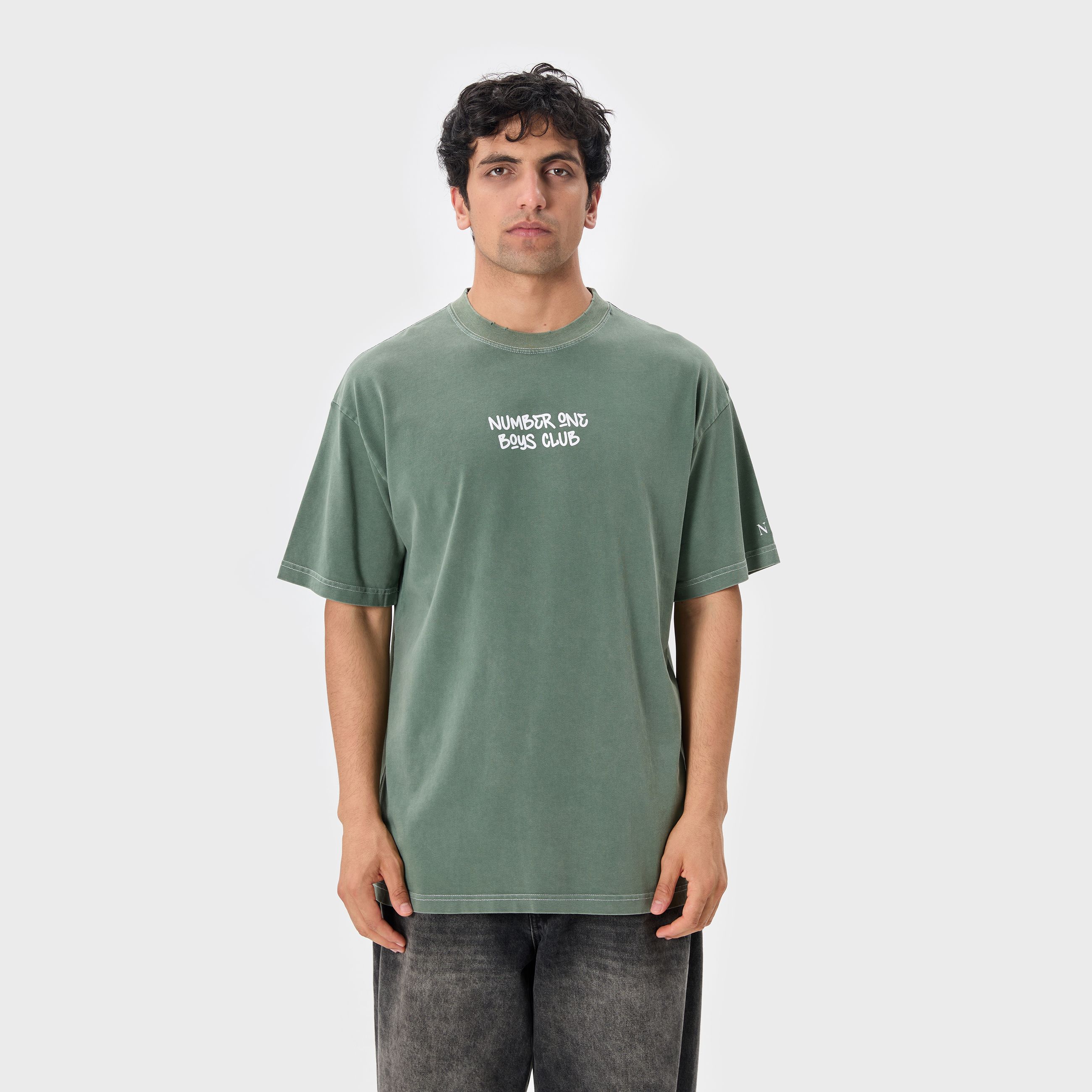 BLC WASHED TSHIRT 003 - GREEN