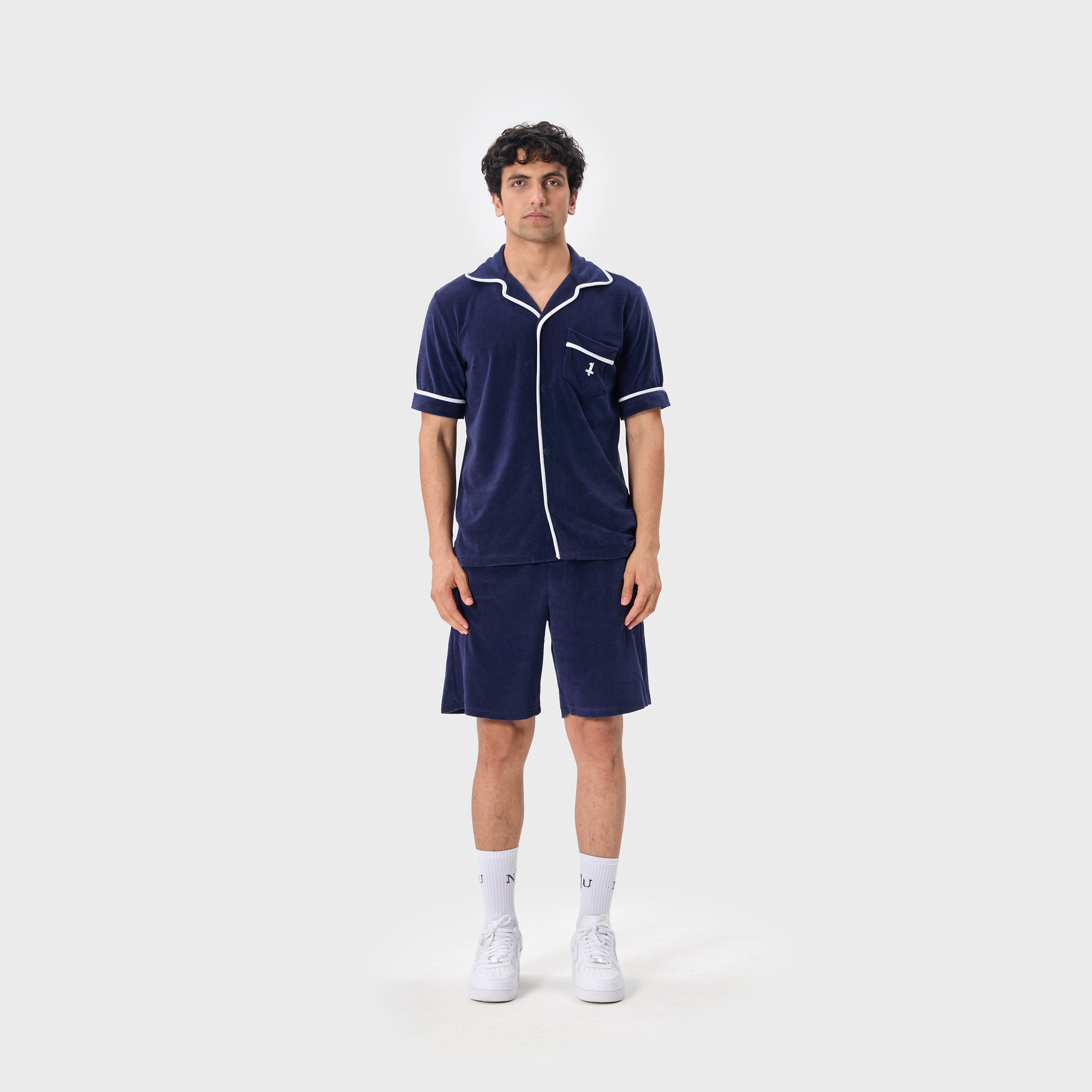 BLC TOWEL SUIT - NAVY BLUE