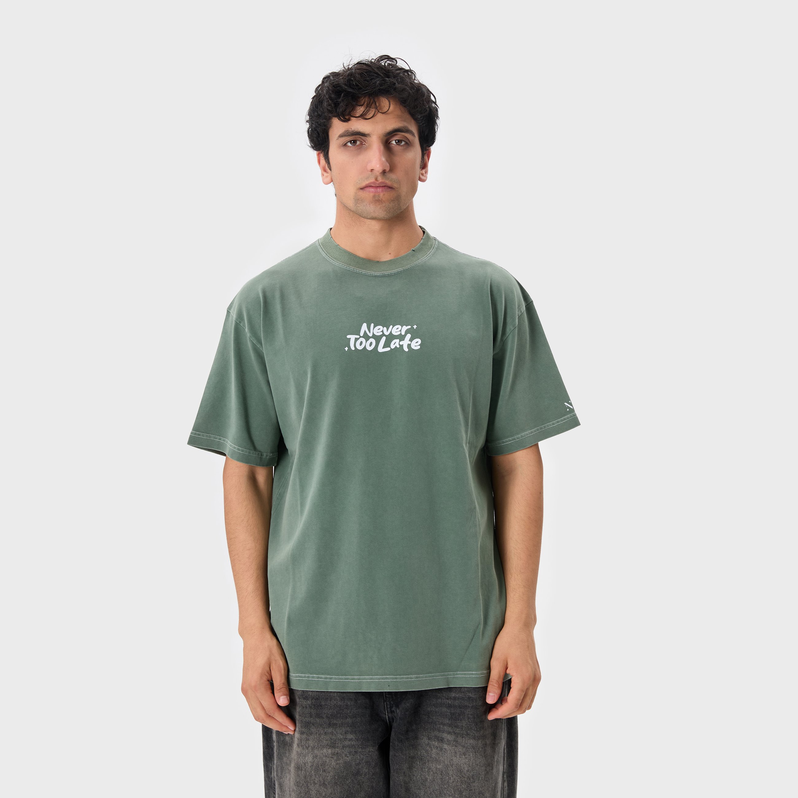 BLC WASHED TSHIRT 002 - GREEN