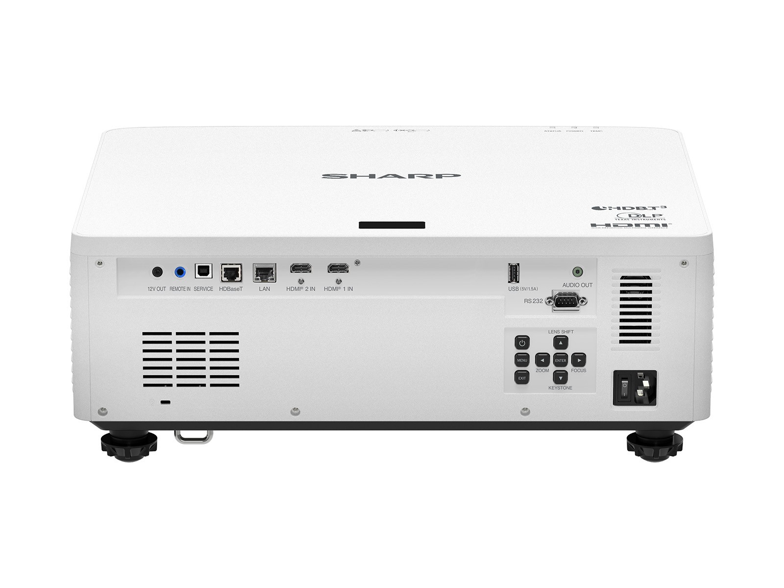 Sharp P601Q 6000 Lümen Profesyonel DLP 4K UHD Lazer Projektör