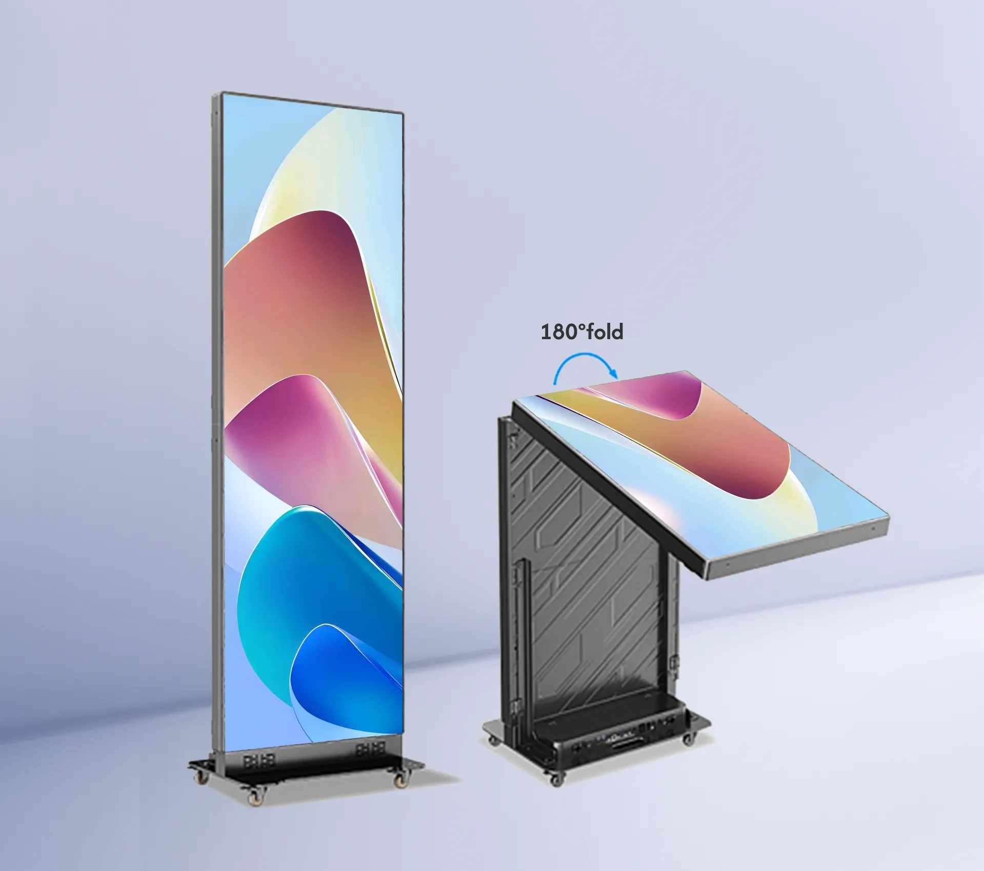 IQ Touch Birleştirilebilir -Katlanır - Taşınabilir 80 inç Dijital Poster 