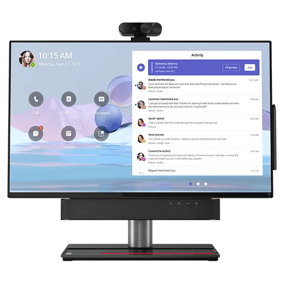 Lenovo ThinkSmart View Plus Dokunmatik Ekranlı Microsoft Teams Room