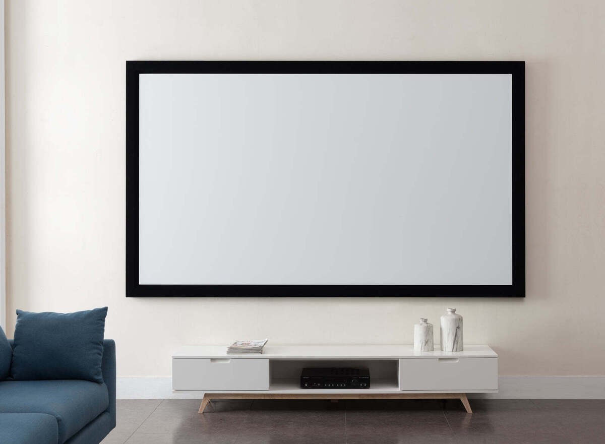 Bestvision Fix Frame Sabit Çerçeveli 4K Perde 260x153cm