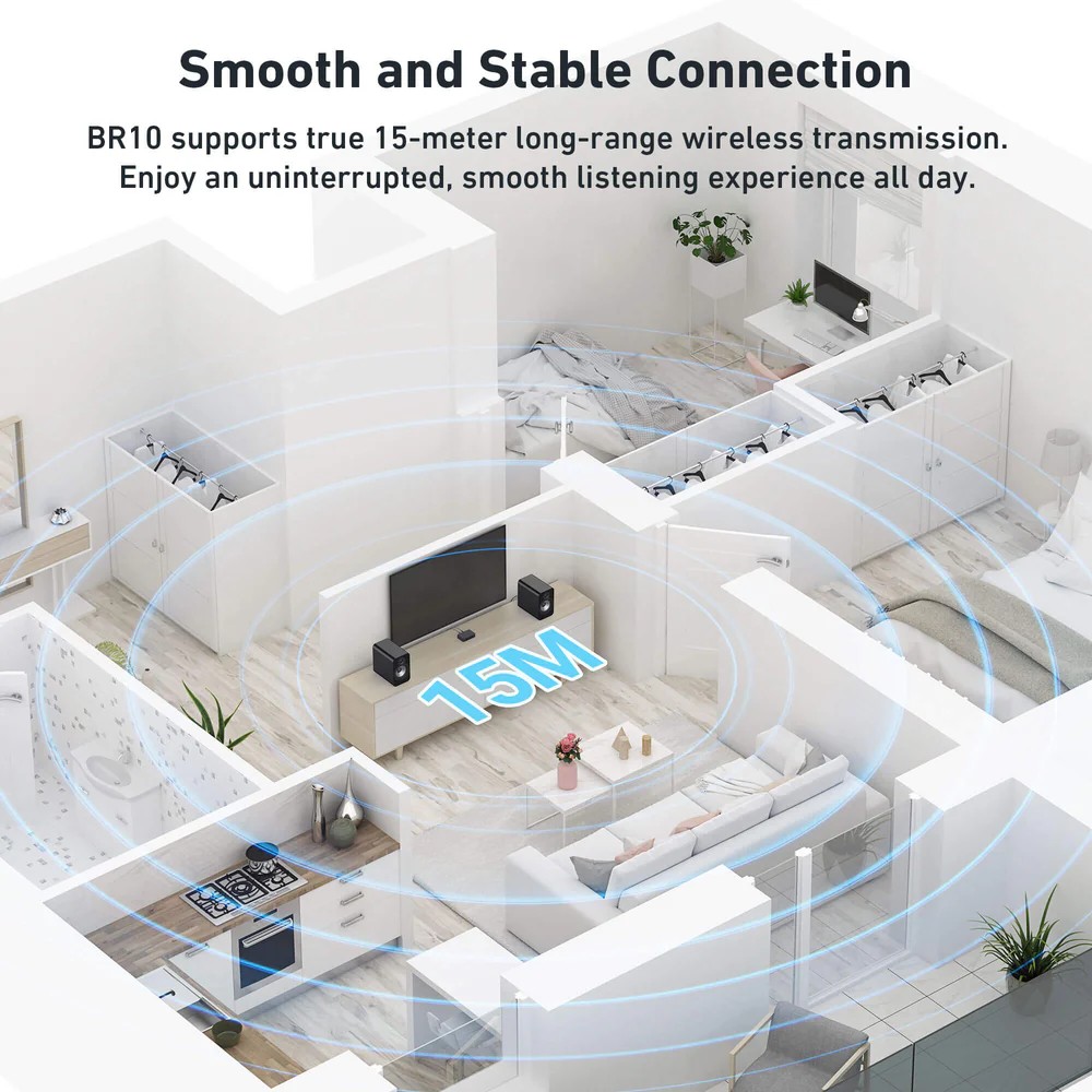 Arylic BR10 Bluetooth Ses Alıcısı