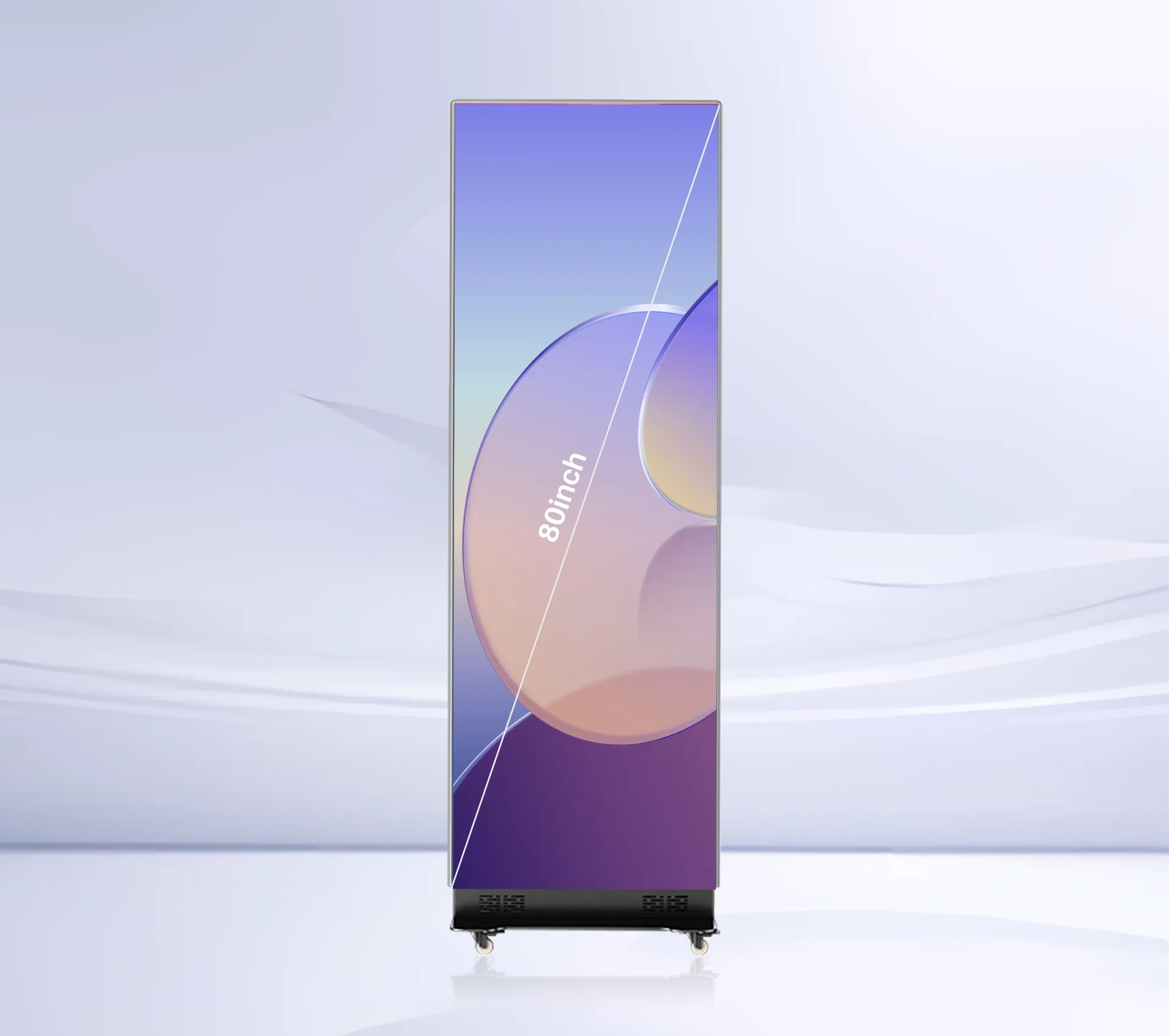 IQ Touch Birleştirilebilir -Katlanır - Taşınabilir 80 inç Dijital Poster 