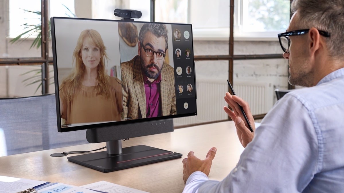 Lenovo ThinkSmart View Plus Dokunmatik Ekranlı Microsoft Teams Room