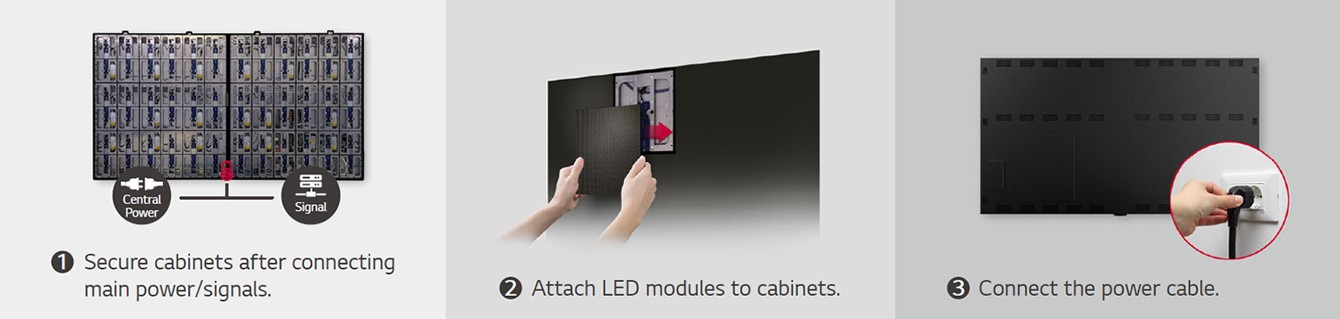 LG Hepsi Bir Arada P1,5 Led 136 inç LED Ekran
